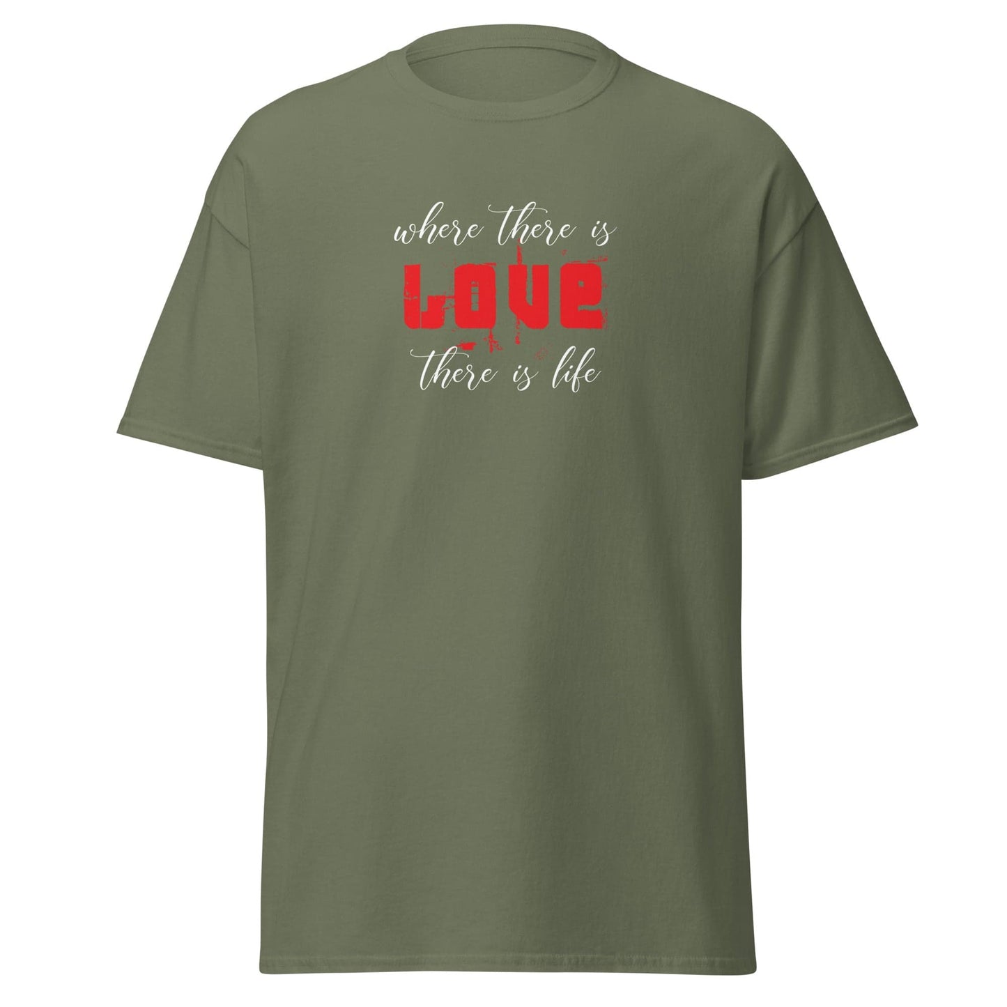 Art T-shirt Design Tee • Men / Women • [2xl-5xl] - Military Green / 2xl