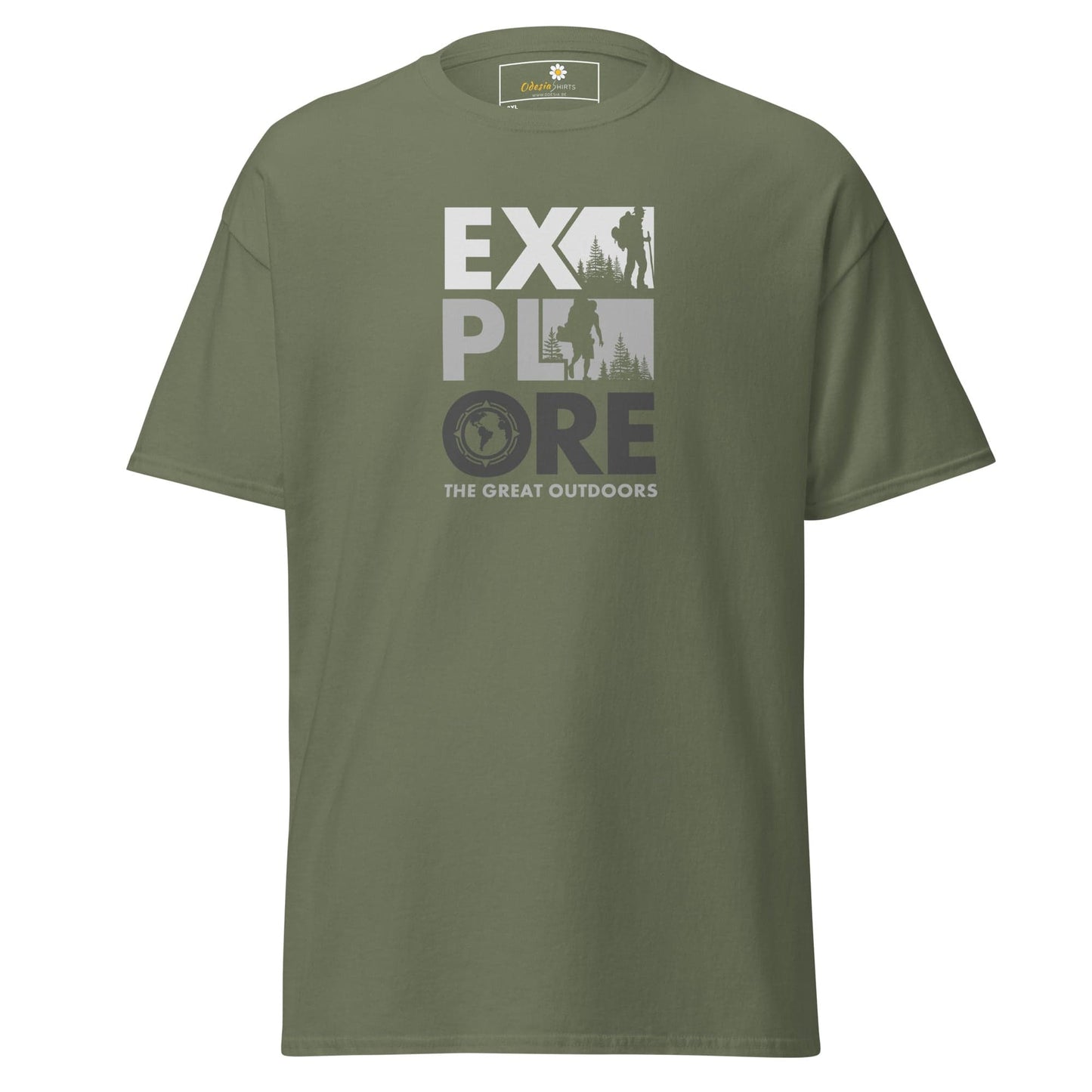 Art T-shirt Design Tee • Men / Women • [2xl-5xl] - Military Green / 2xl