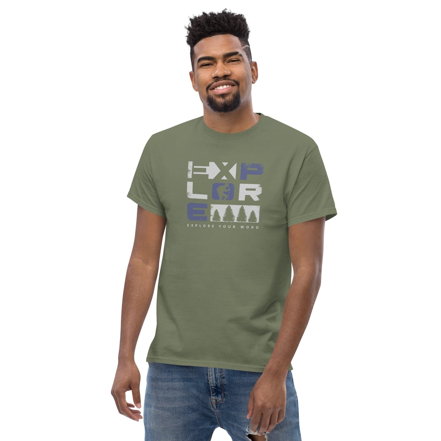 Art T-shirt Design Tee • Men / Women • [2xl-5xl] - Military Green / 2xl
