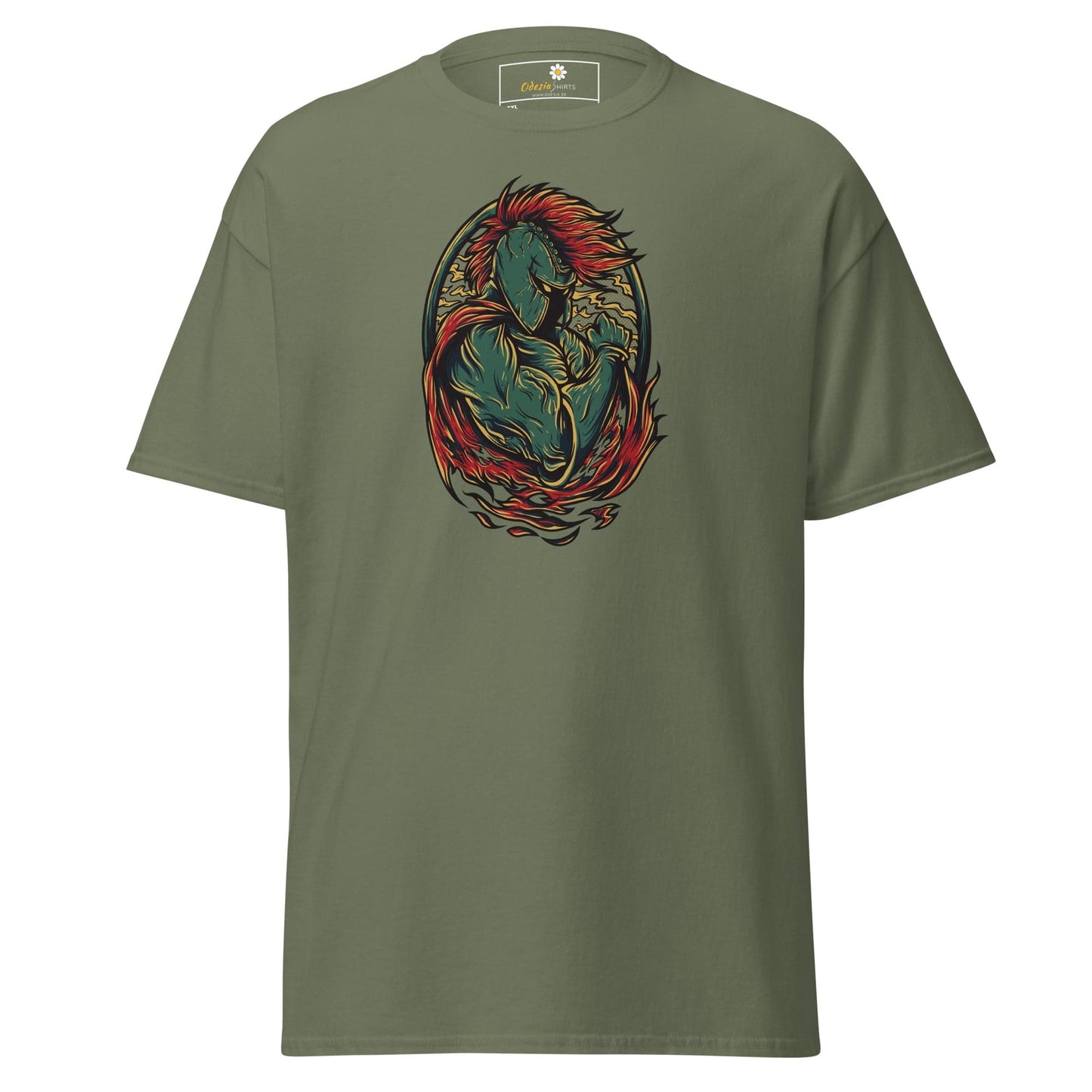 Art T-shirt Design Tee • Men / Women • [2xl-5xl] - Military Green / 2xl