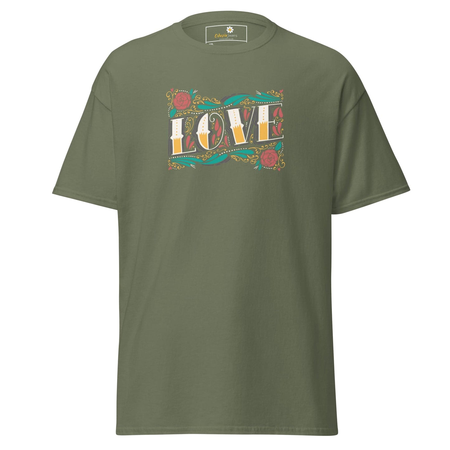 Art T-shirt Design Tee • Men / Women • [2xl-5xl] - Military Green / 2xl