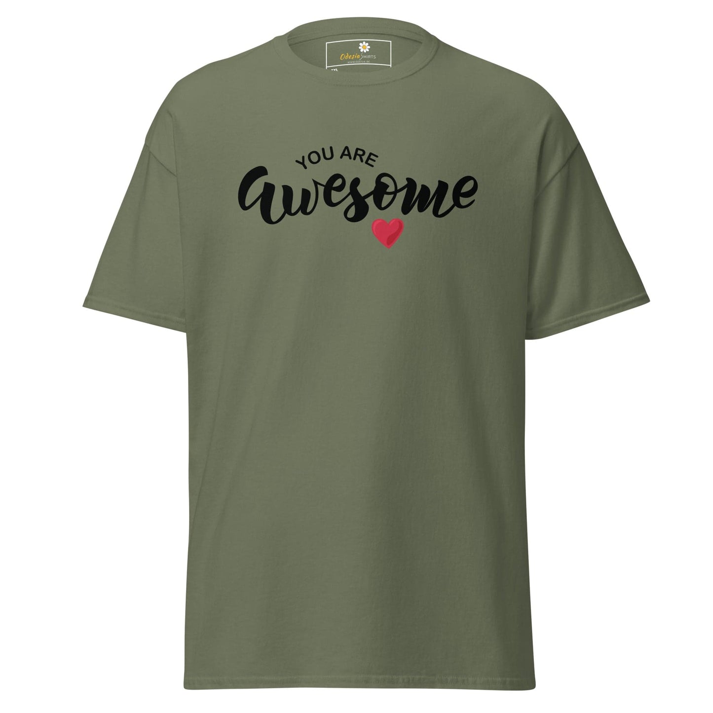 Art T-shirt Design Tee • Men / Women • [2xl-5xl] - Military Green / 2xl