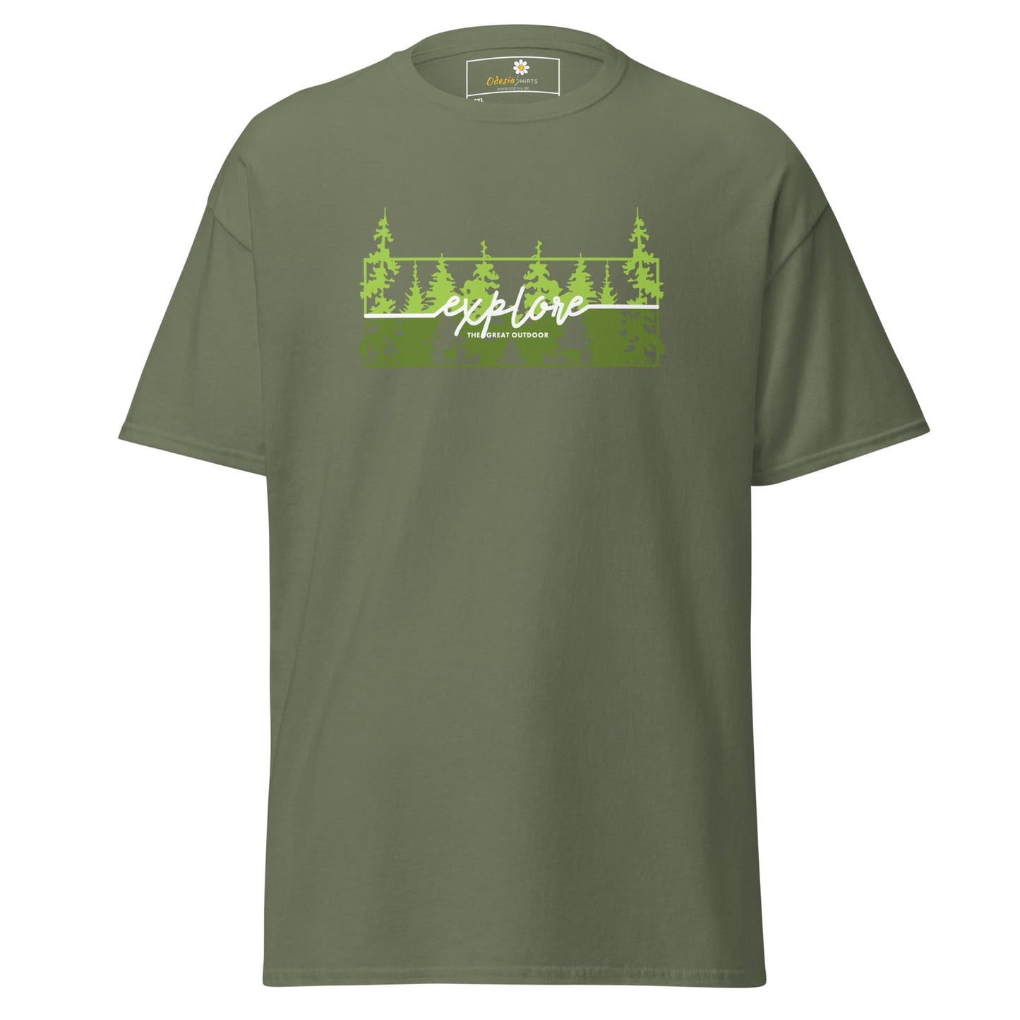 Art T-shirt Design Tee • Men / Women • [2xl-5xl] - Military Green / 2xl