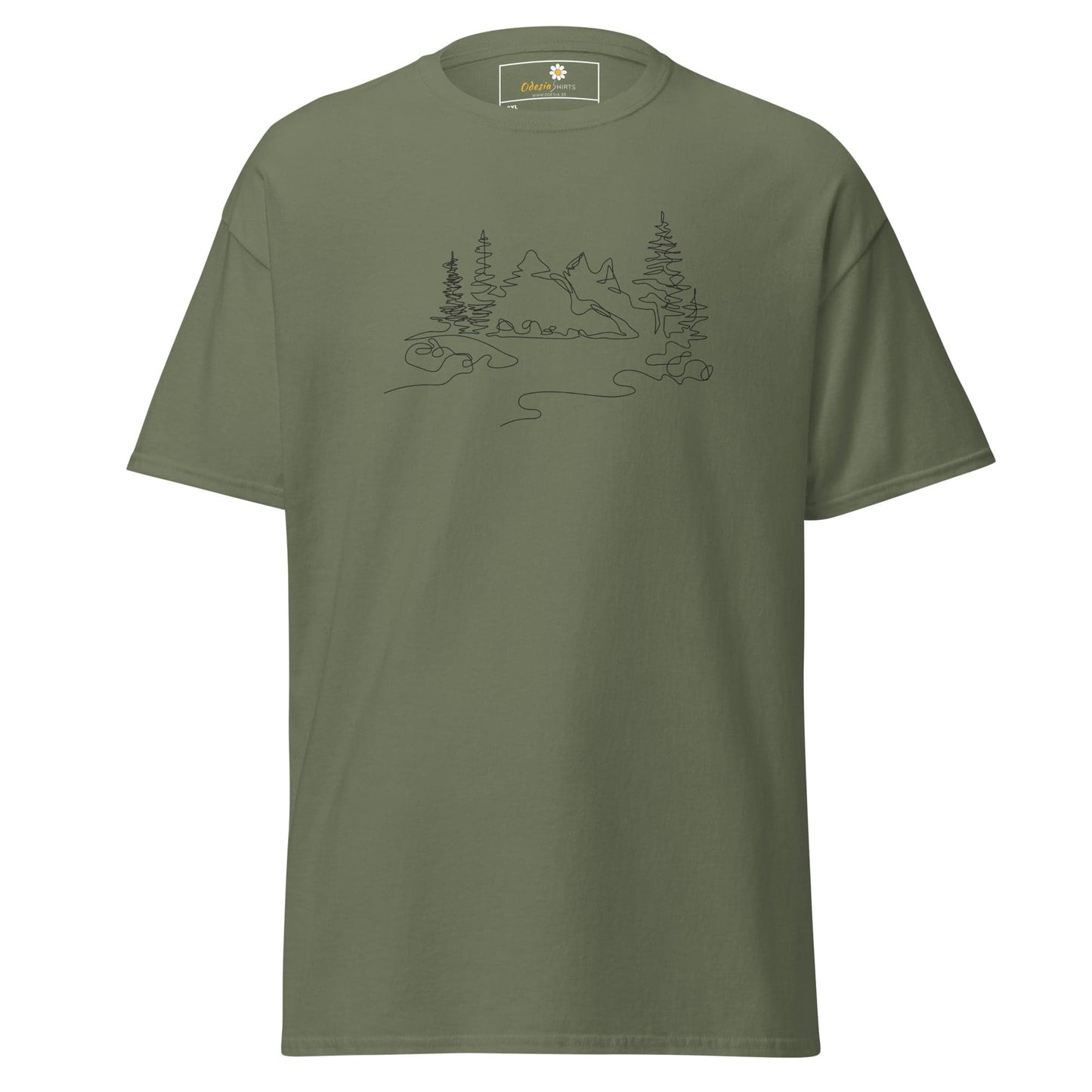Art T-shirt Design Tee • Men / Women • [2xl-5xl] - Military Green / 2xl