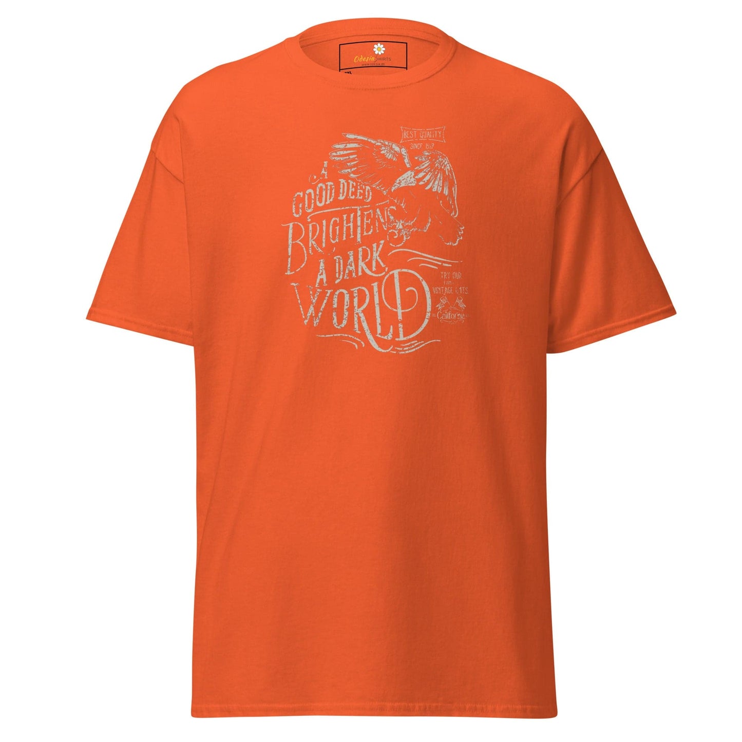 Art T-shirt Design Tee • Men / Women • [2xl-5xl] - Orange / 2xl