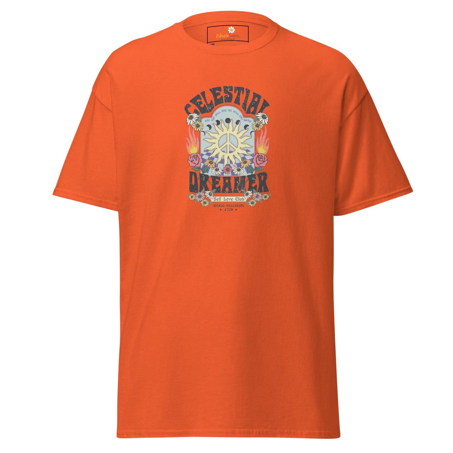 Art T-shirt Design Tee • Men / Women • [2xl-5xl] - Orange / 2xl