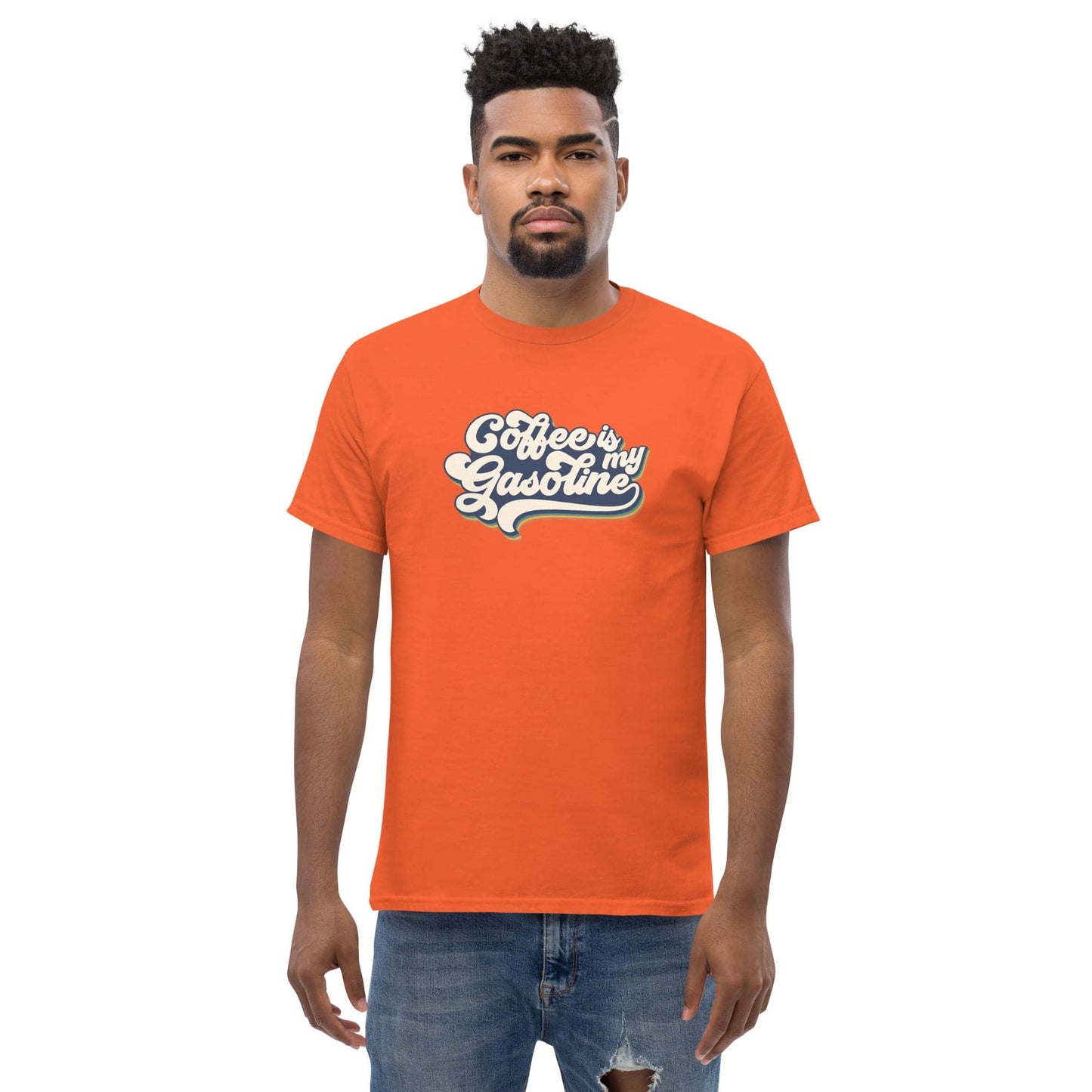 Art T-shirt Design Tee • Men / Women • [2xl-5xl] - Orange / 2xl