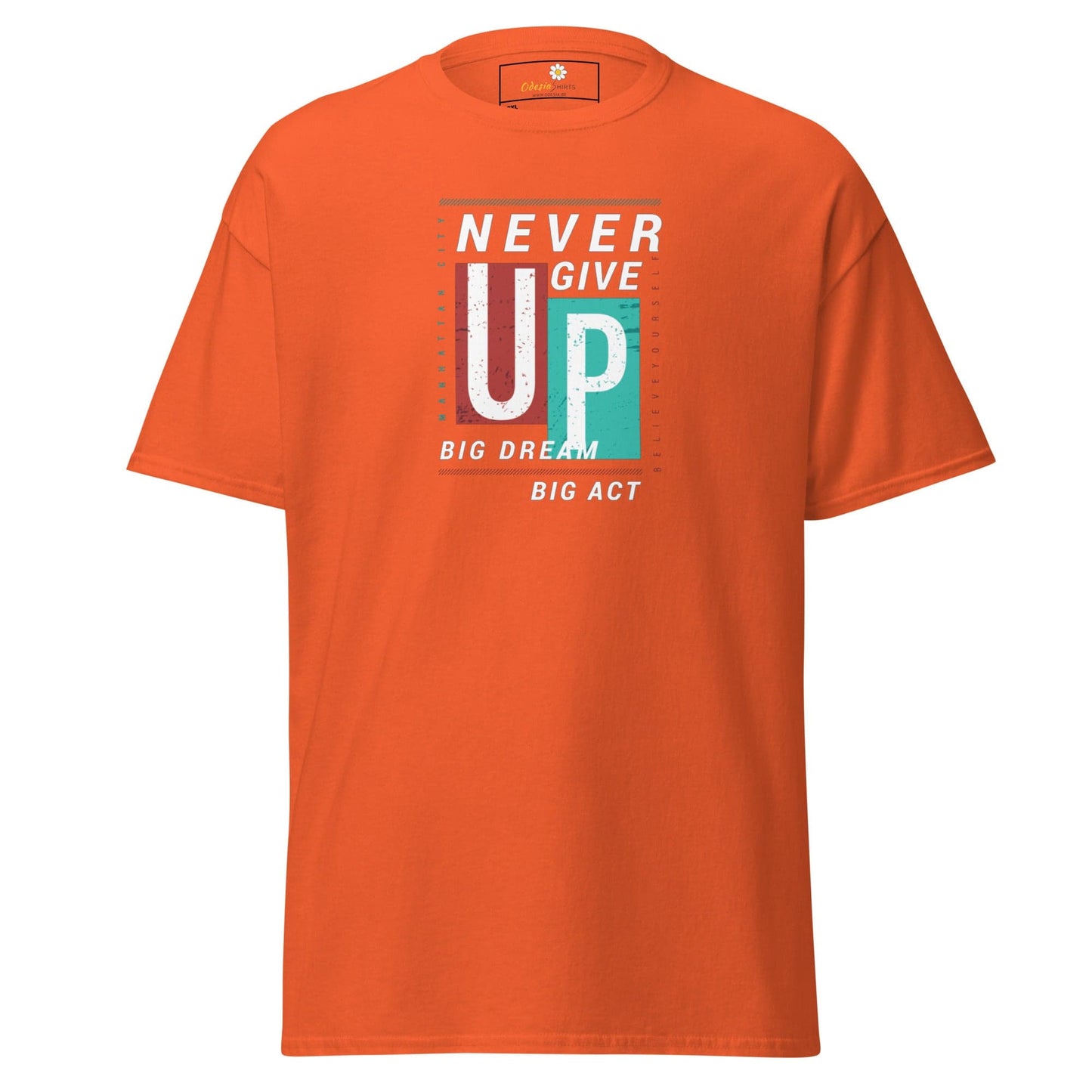 Art T-shirt Design Tee • Men / Women • [2xl-5xl] - Orange / 2xl