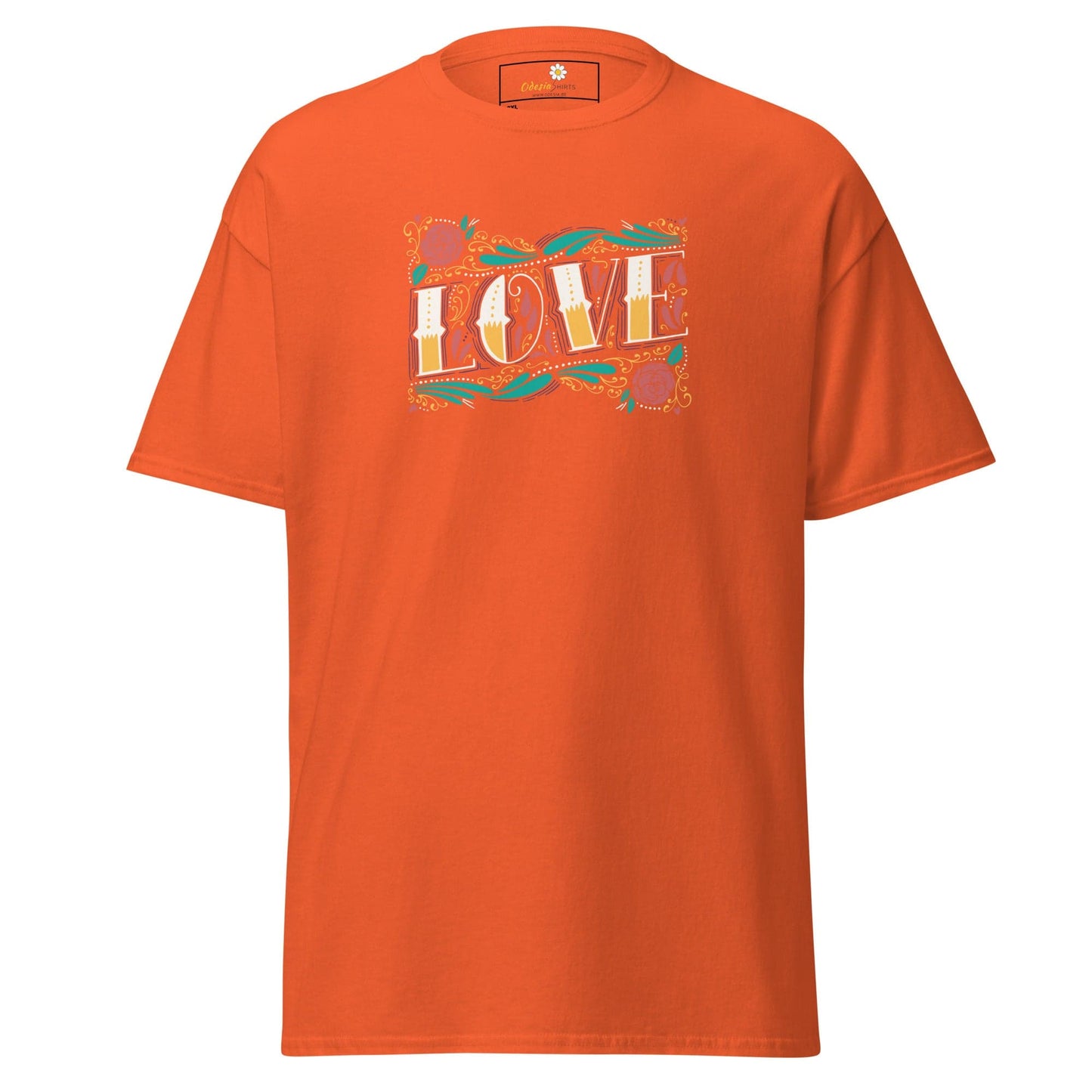 Art T-shirt Design Tee • Men / Women • [2xl-5xl] - Orange / 2xl