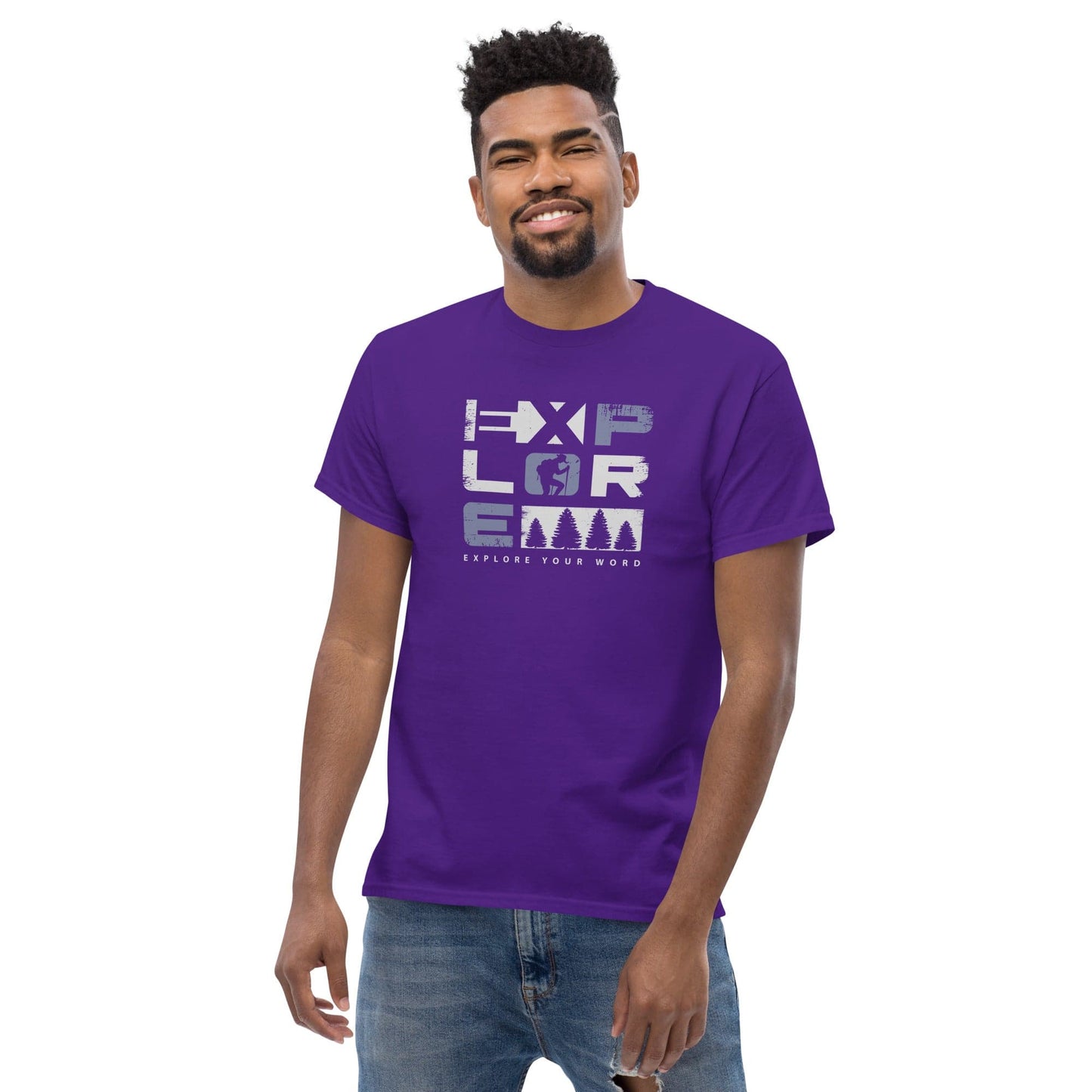 Art T-shirt Design Tee • Men / Women • [2xl-5xl] - Purple / 2xl