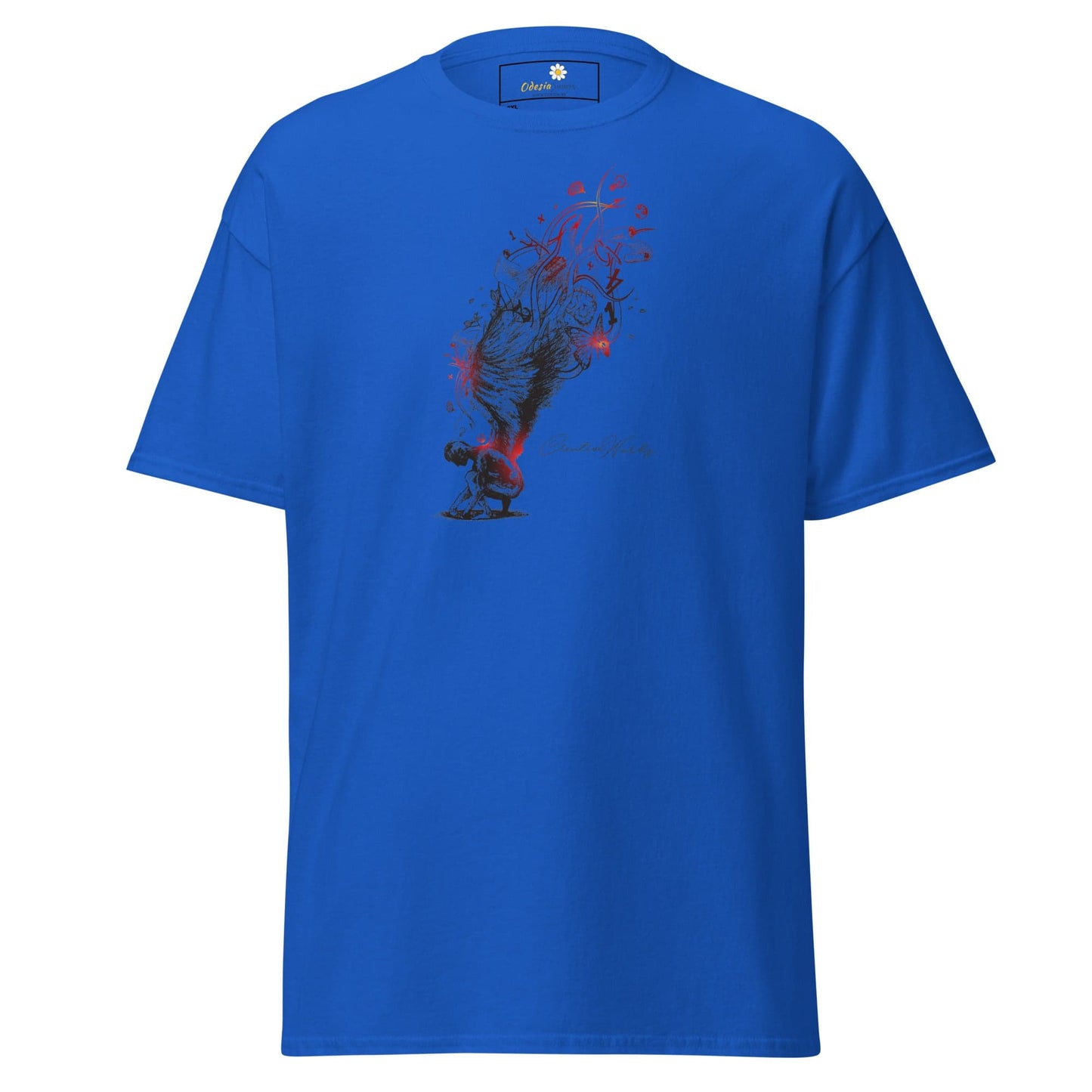 Art T-shirt Design Tee • Men / Women • [2xl-5xl] - Royal / 2xl
