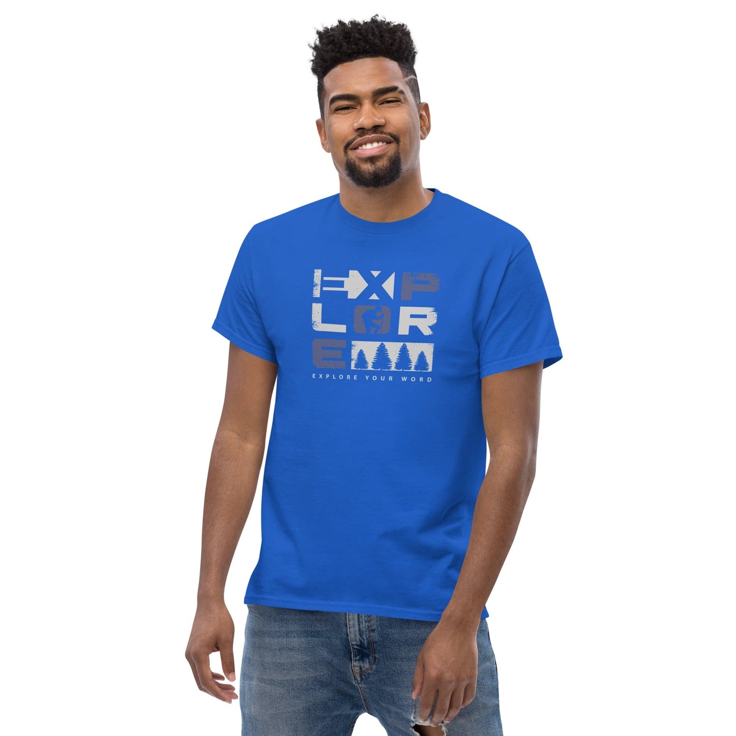Art T-shirt Design Tee • Men / Women • [2xl-5xl] - Royal / 2xl