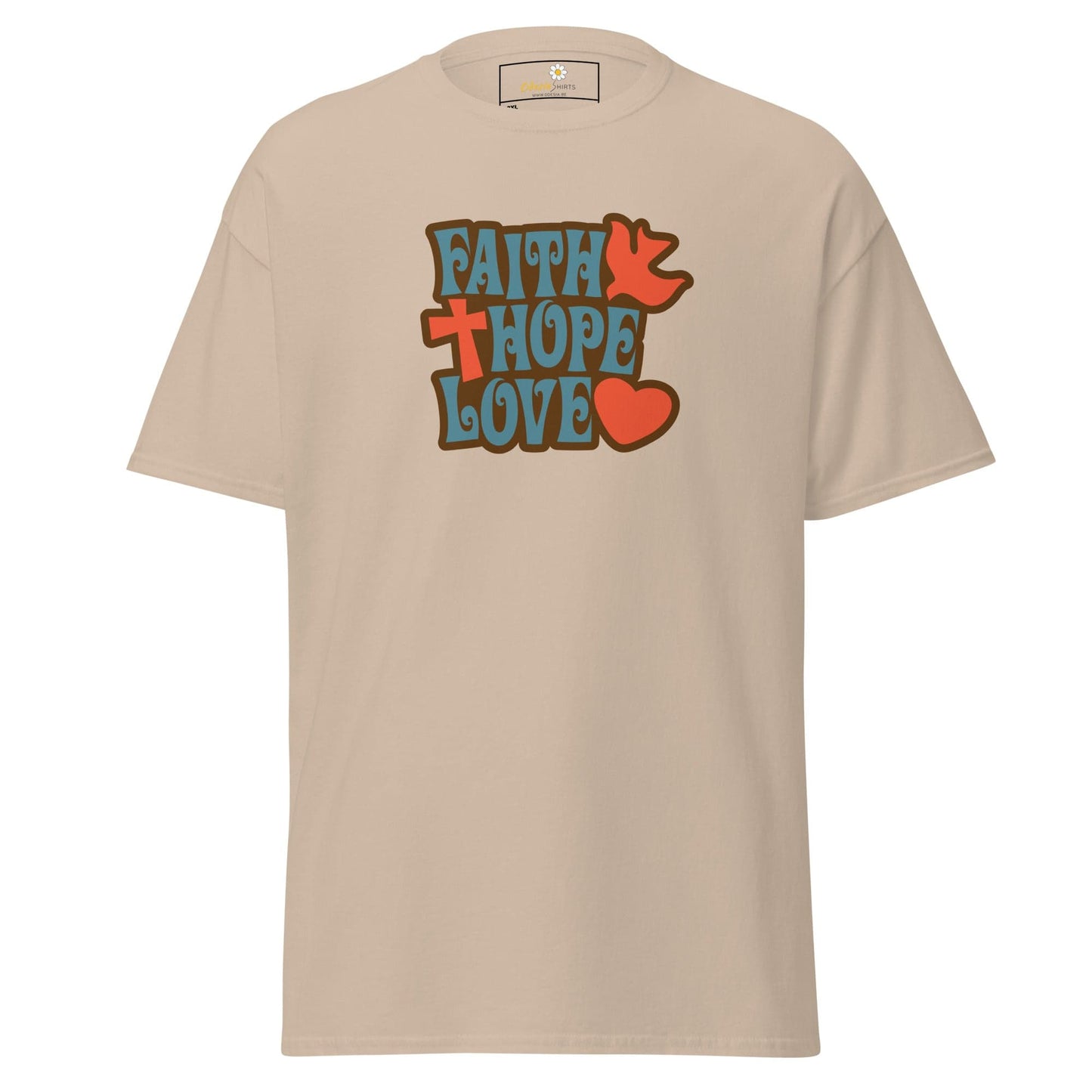 Art T-shirt Design Tee • Men / Women • [2xl-5xl] - Sand / 2xl