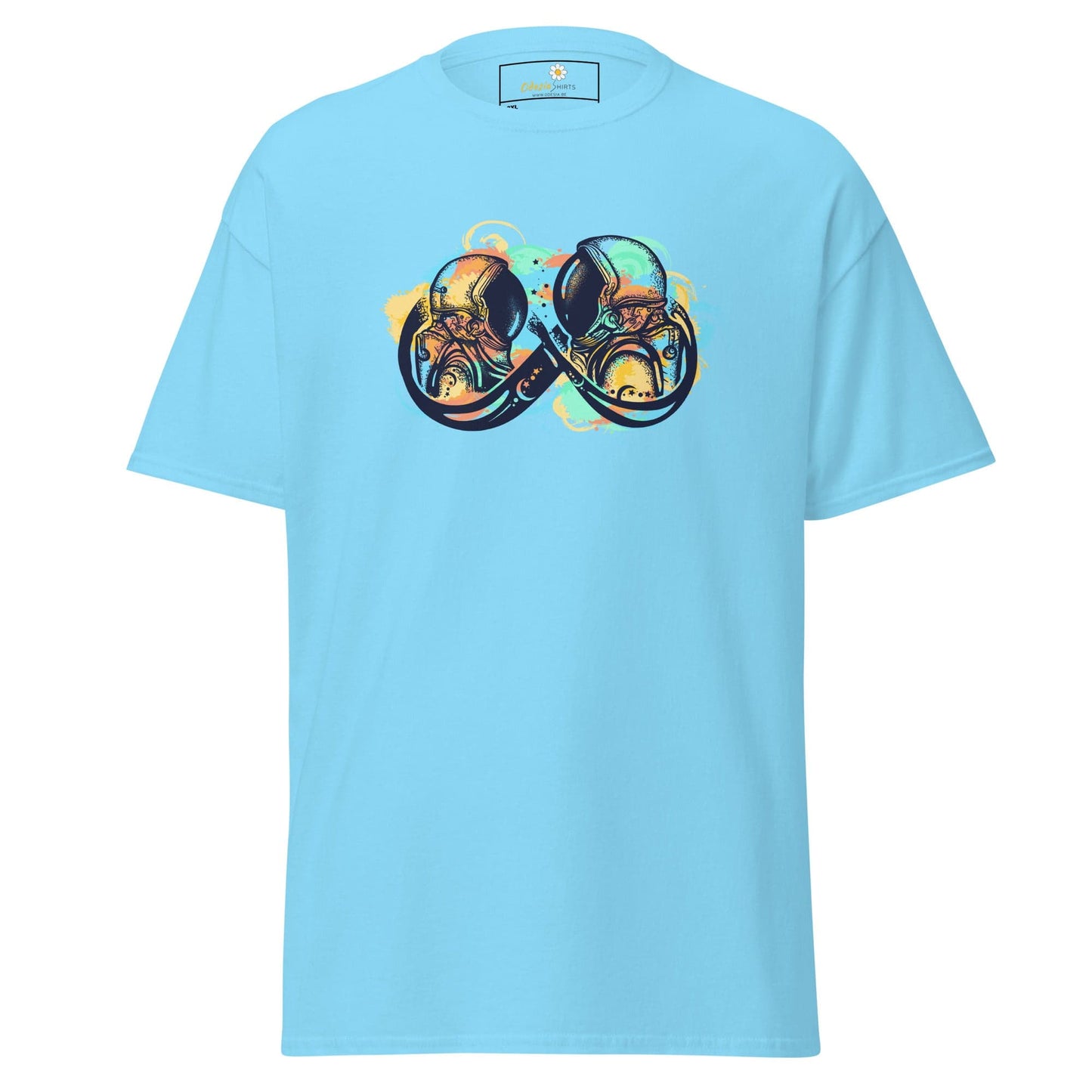Art T-shirt Design Tee • Men / Women • [2xl-5xl] - Sky / 2xl