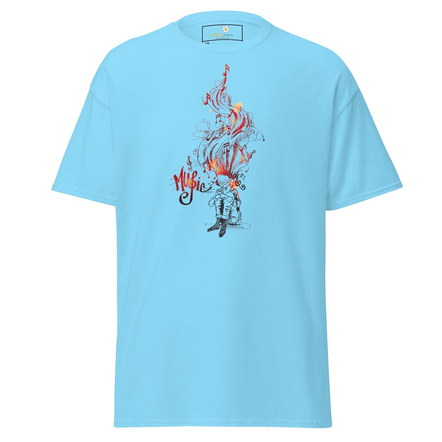 Art T-shirt Design Tee • Men / Women • [2xl-5xl] - Sky / 2xl