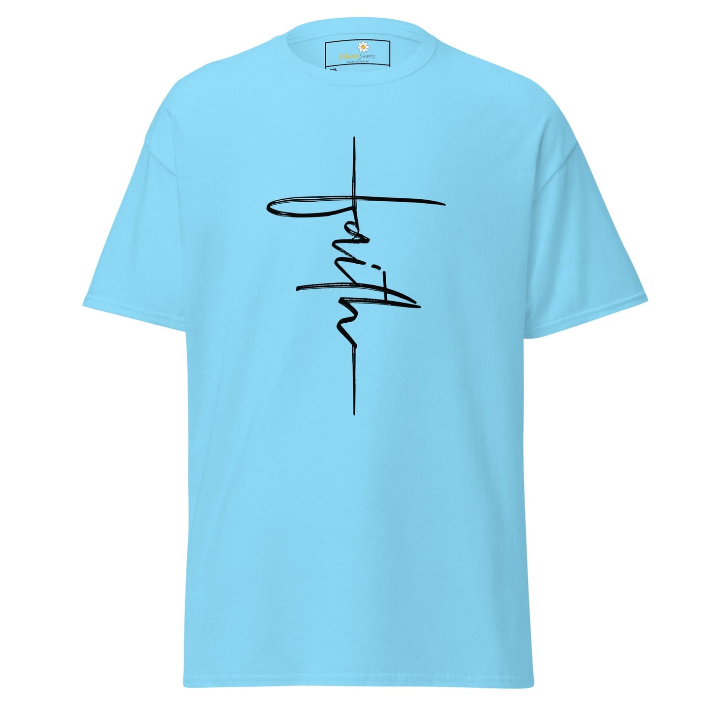 Art T-shirt Design Tee • Men / Women • [2xl-5xl] - Sky / 2xl