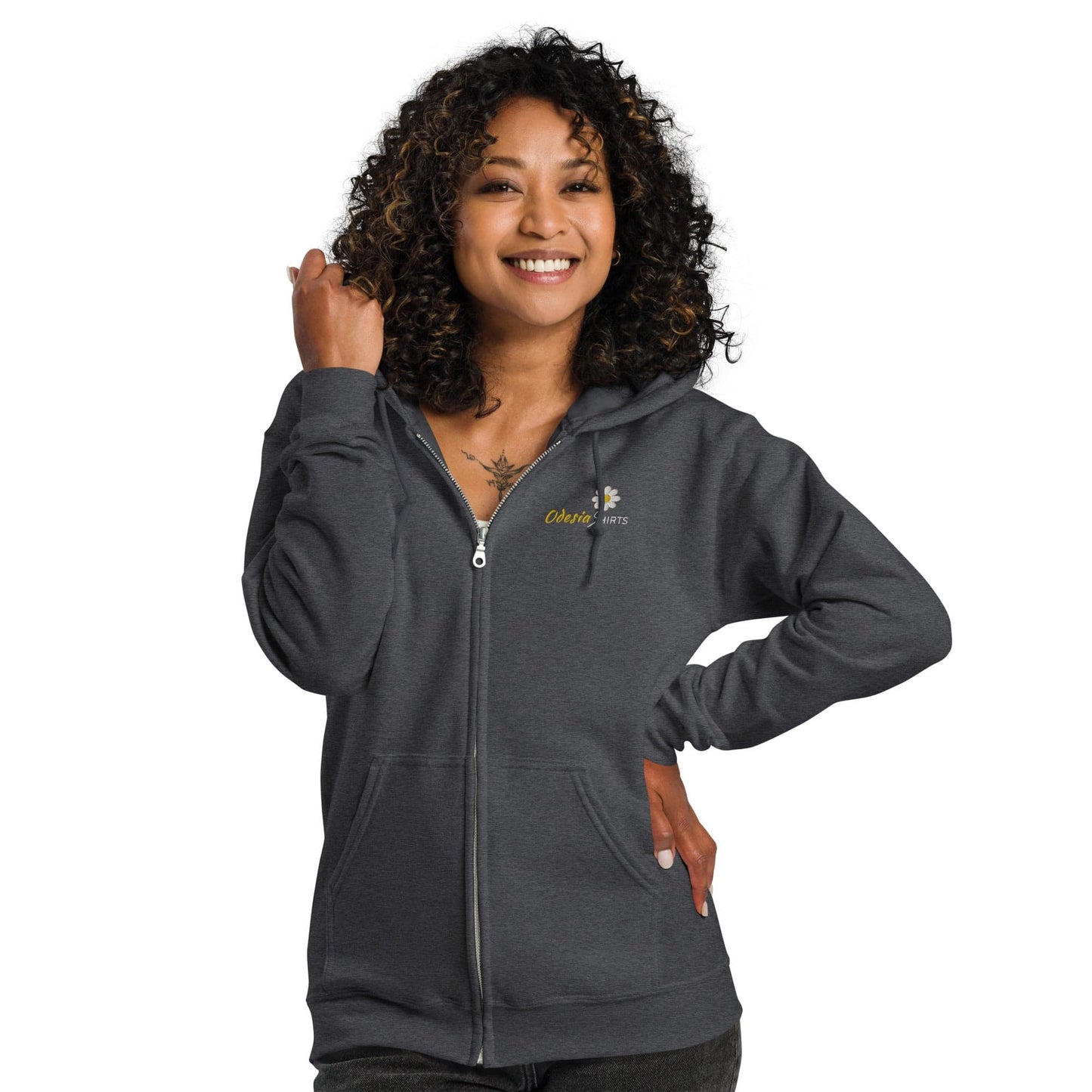 ODESIA’S Unisex heavy blend zip hoodie