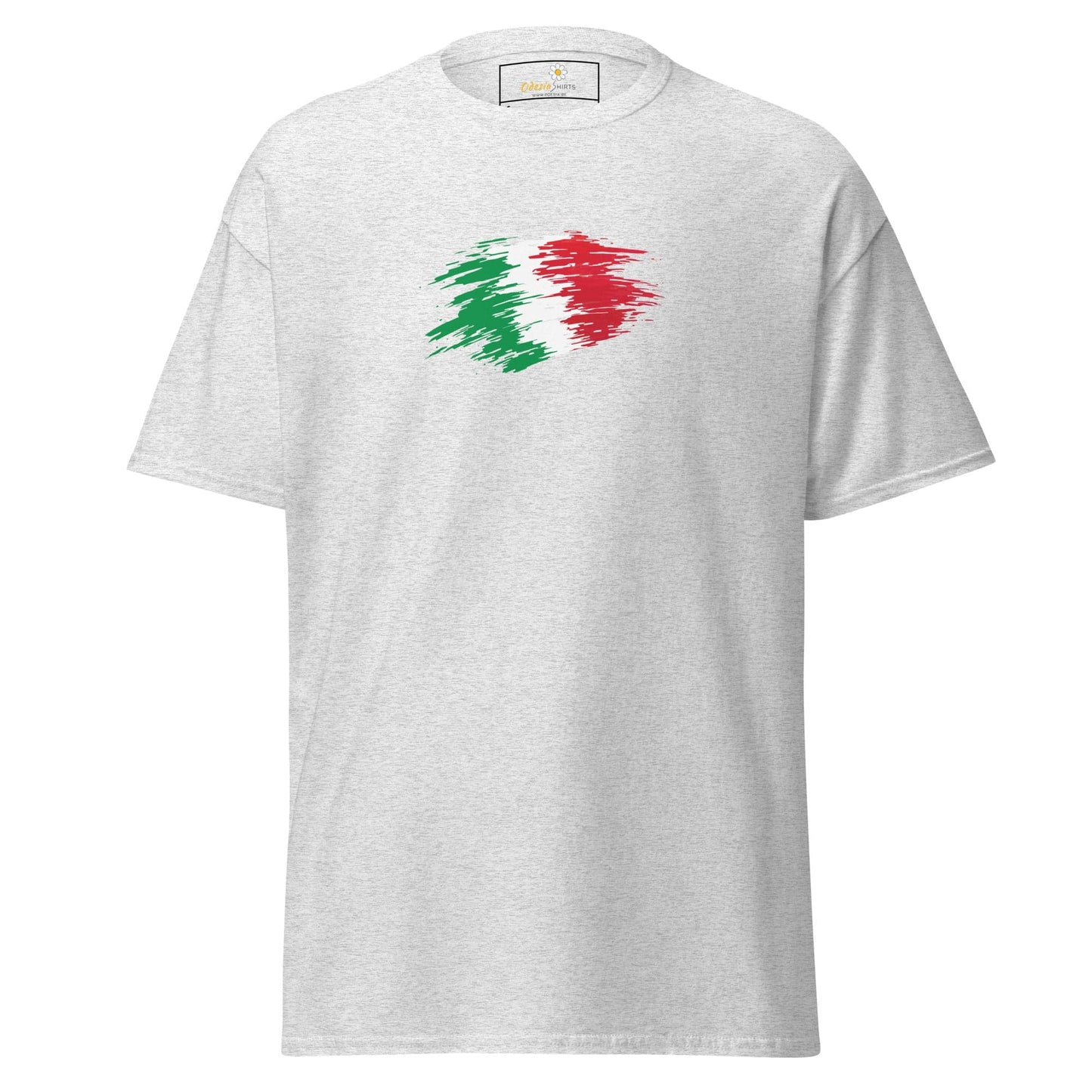Unisex classic tee - COUNTRY ITALIAN SHAPE - REGULAR - Ash / S