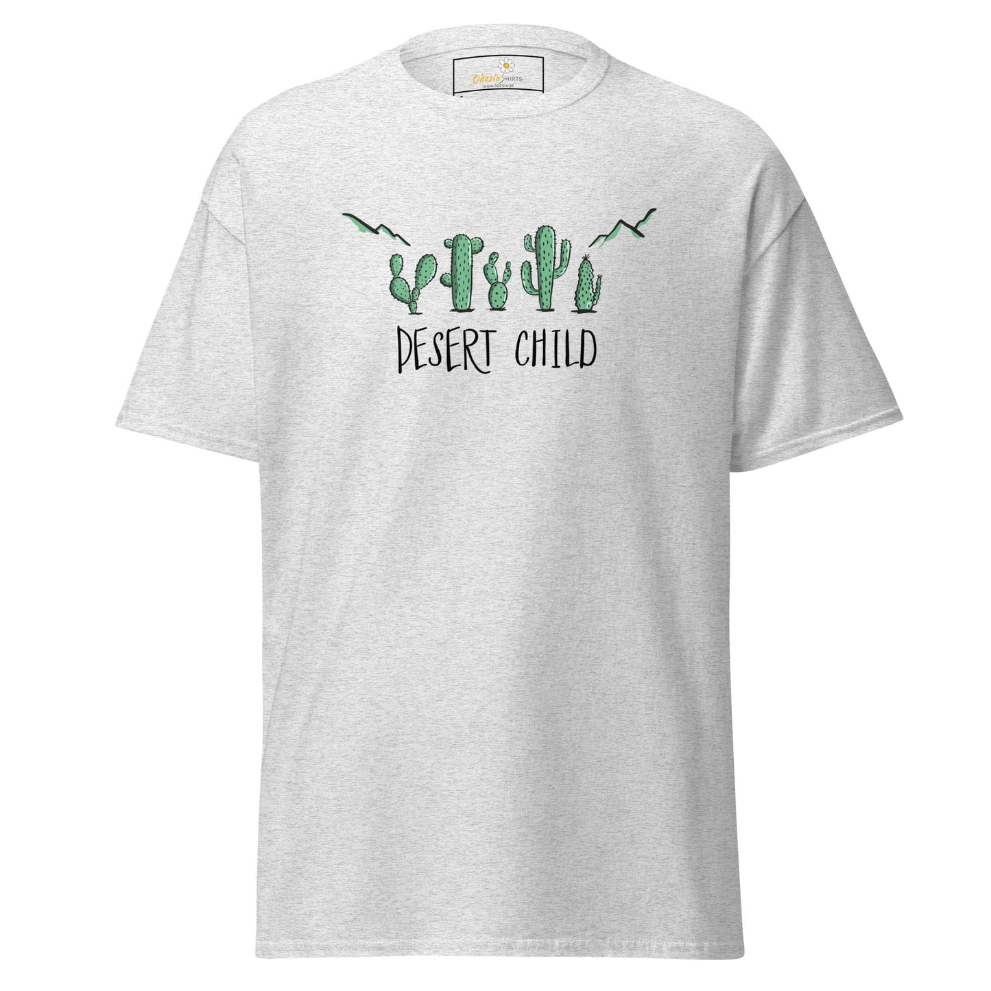 Unisex classic t-shirt - SUMMER DESERT CHILD - REGULAR - Ash / S