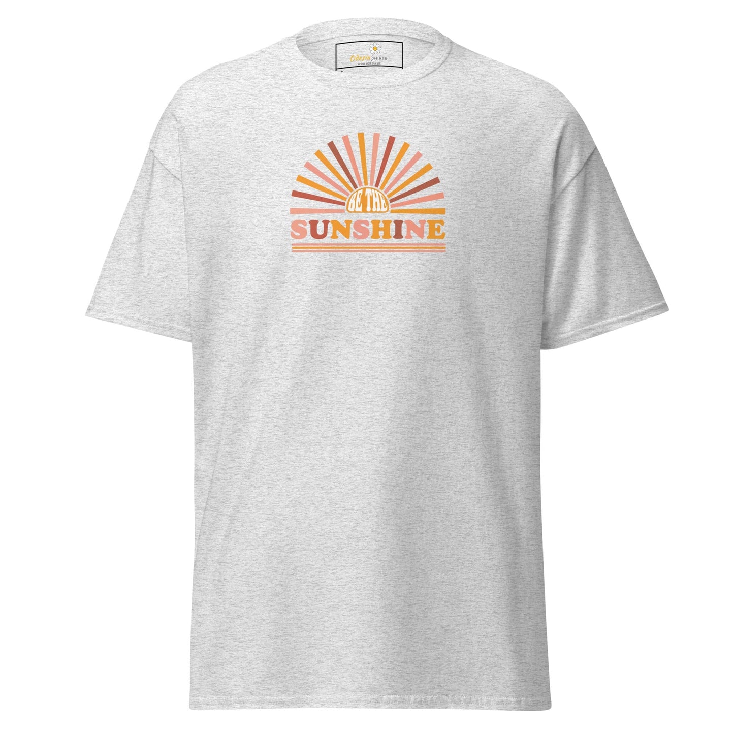 Unisex classic tee - SUMMER SUNSHINE - REGULAR - Ash / S