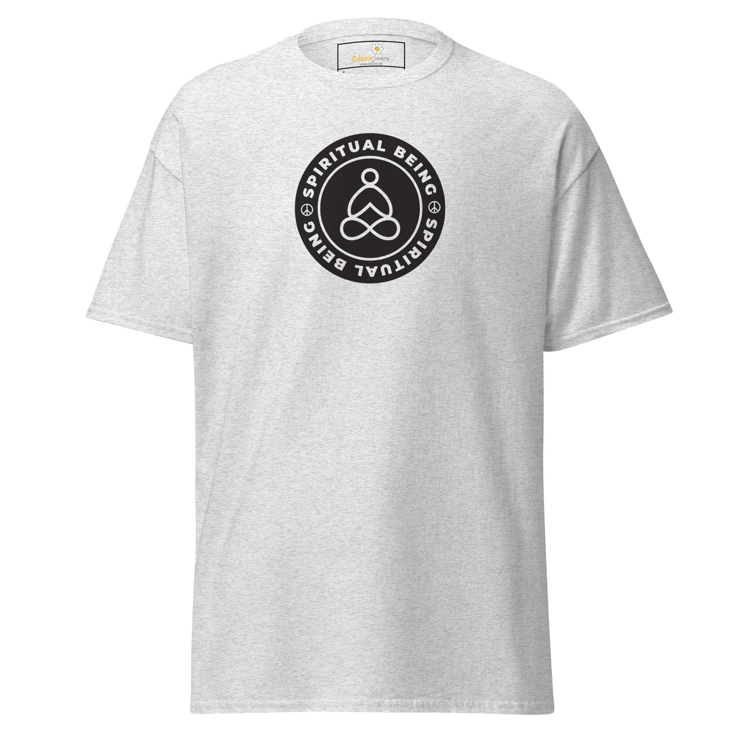 Unisex classic tee - SPIRITUAL BEING - REGULAR - Ash / S
