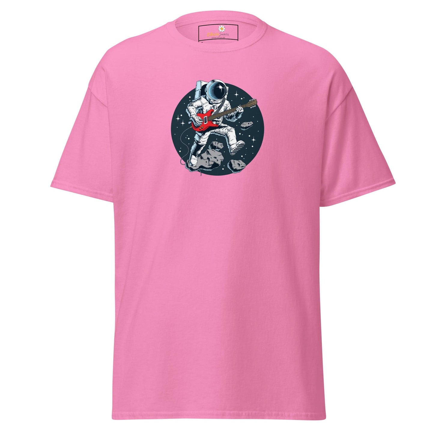 Unisex classic tee - ASTRONAUT MUSIC ROCK - REGULAR - Azalea / S