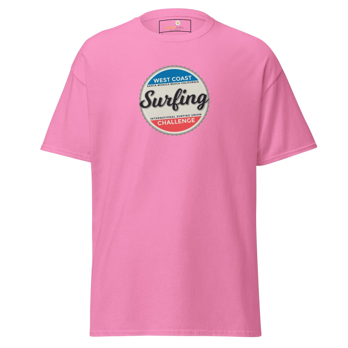 Unisex classic tee - SPORT SURFING COAST - REGULAR - Azalea / S