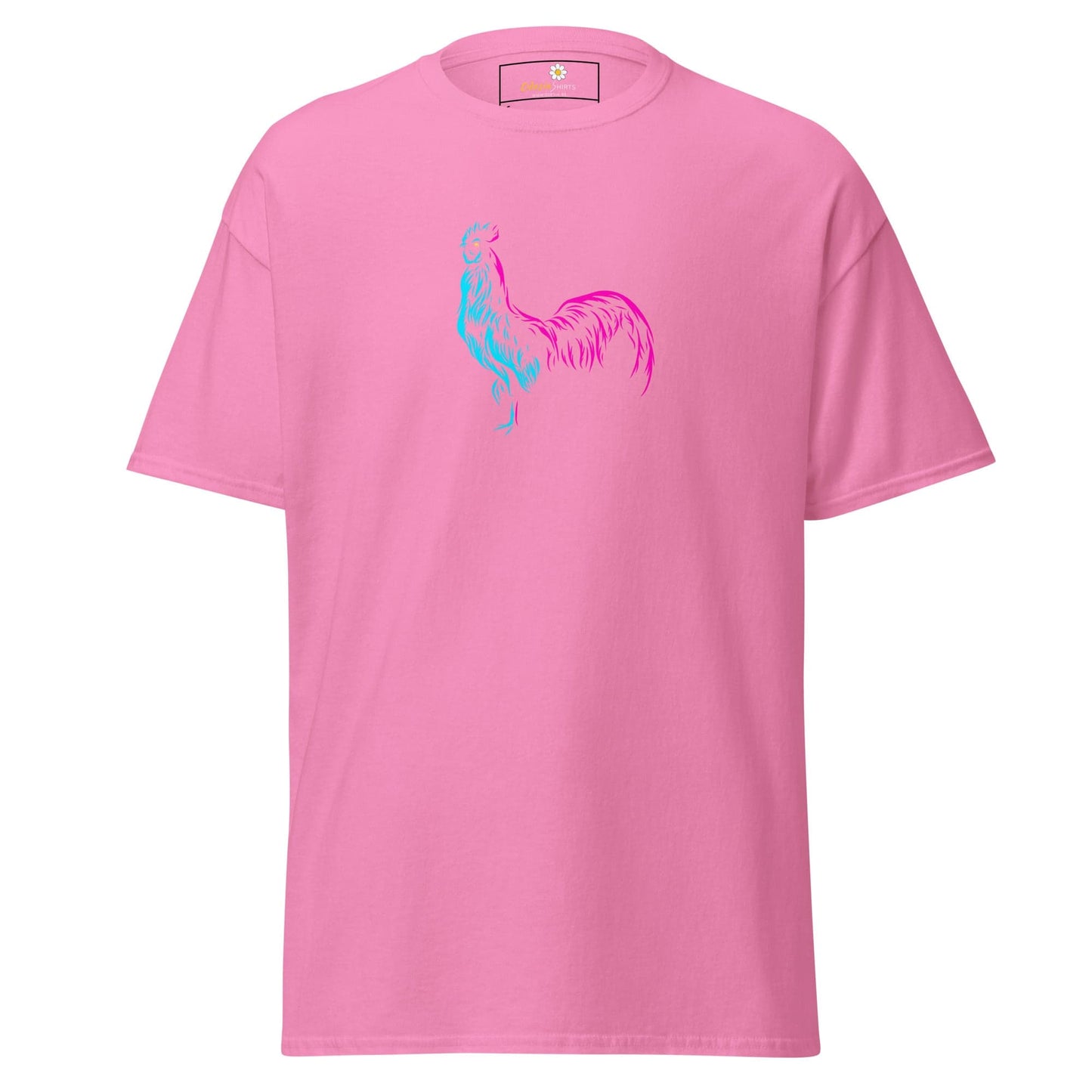 Unisex classic tee - ANIMALS COQ - REGULAR - Azalea / S