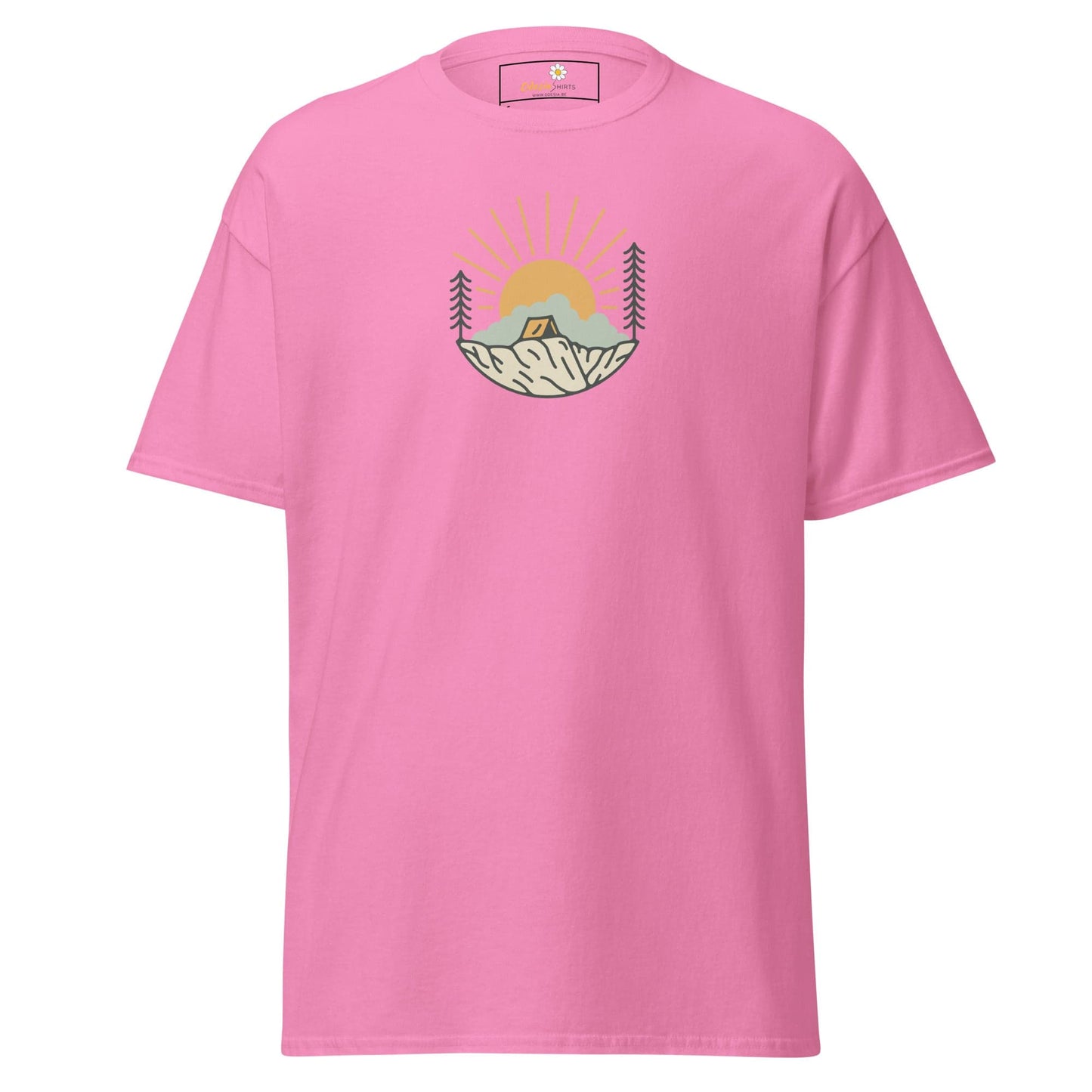 Unisex classic tee - MISC SUNNY CIRCLE - REGULAR - Azalea / S
