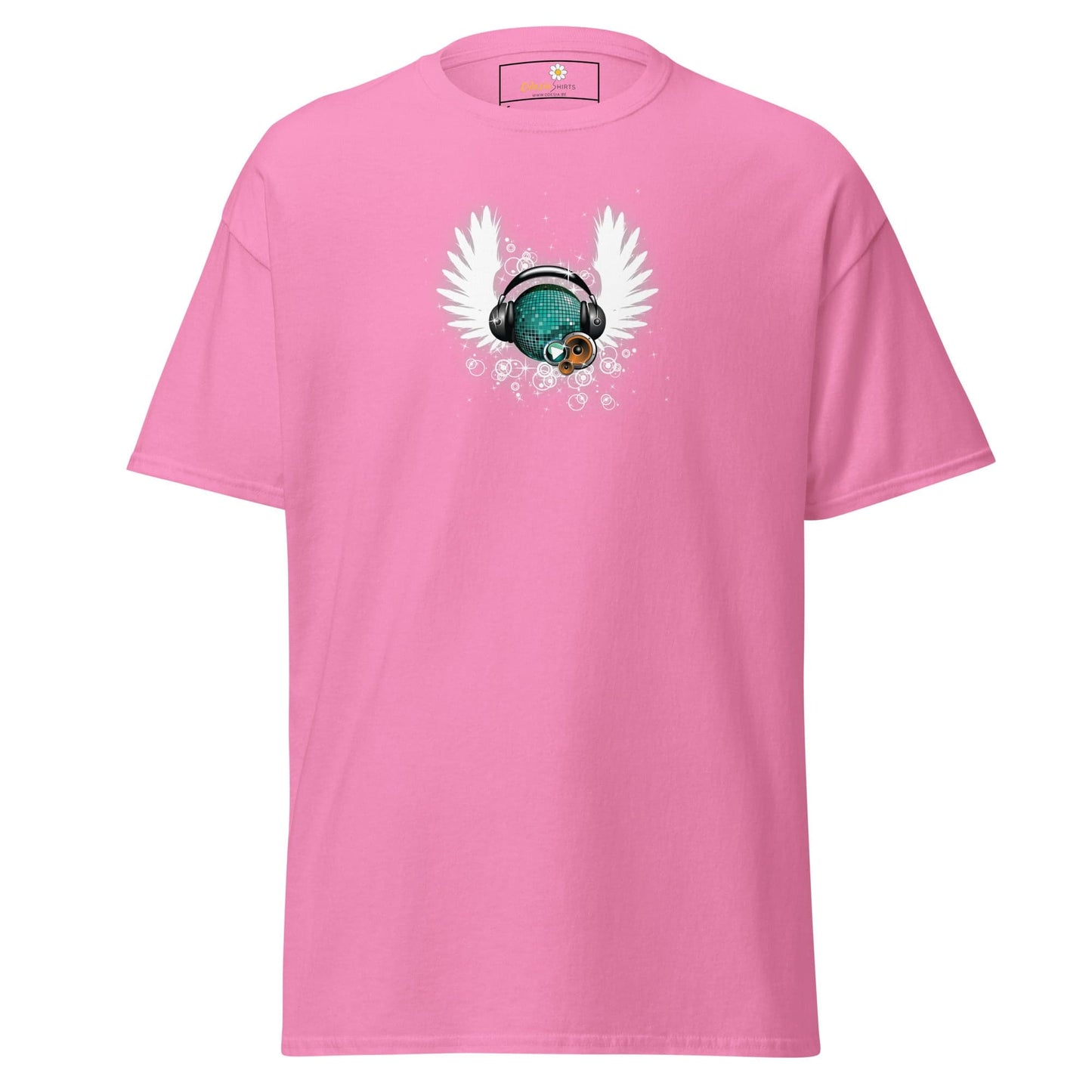 Unisex classic tee - MUSIC WINGS - REGULAR - Azalea / S