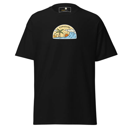Unisex classic tee - SUMMER ISLAND PARADISE - REGULAR - Black / S