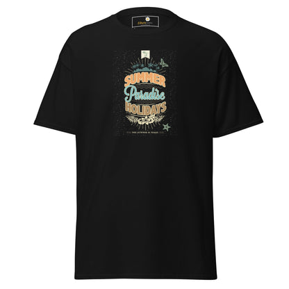 Unisex classic tee - SUMMER PARADISE - REGULAR - Black / S