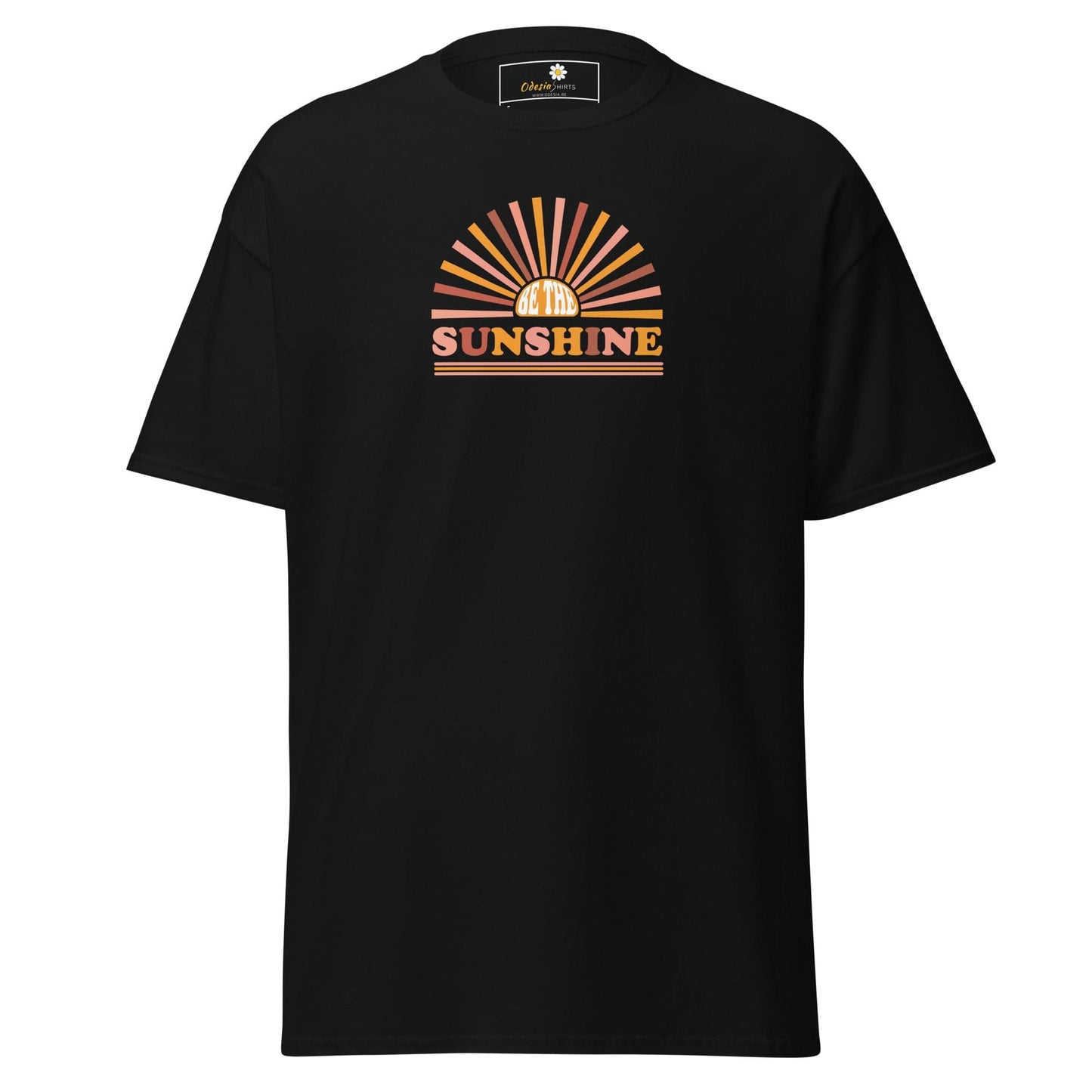 Unisex classic tee - SUMMER SUNSHINE - REGULAR - Black / S