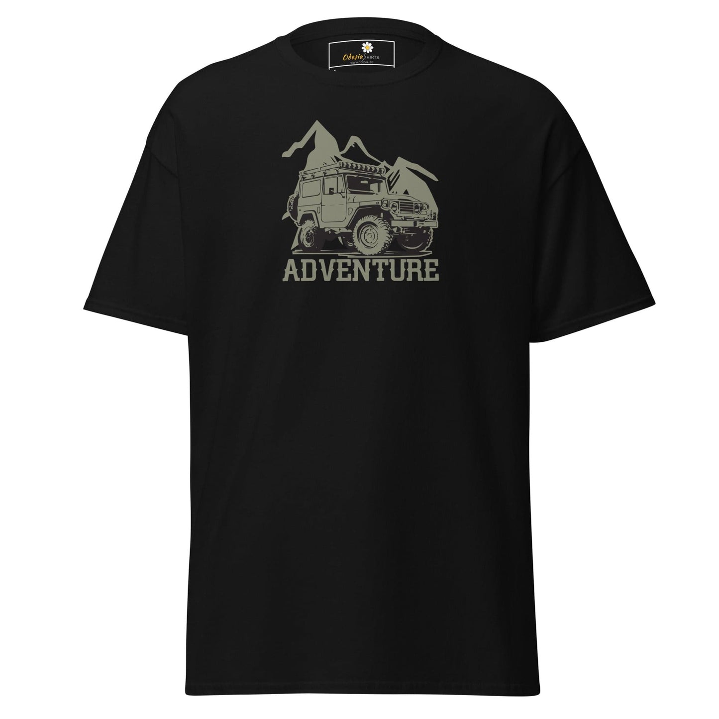 Unisex classic t-shirt - MOTOR ADVENTURE 4X4 - REGULAR - Black / S