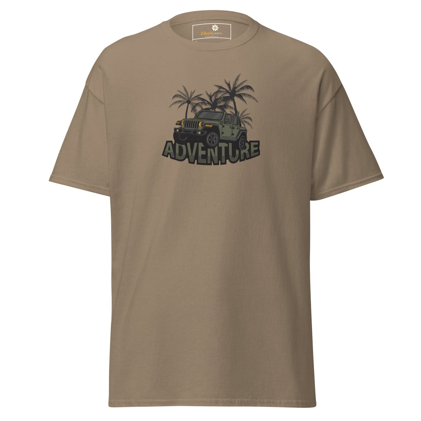 Unisex classic tee - ADVENTURE 4X4 - REGULAR - Brown Savana / S