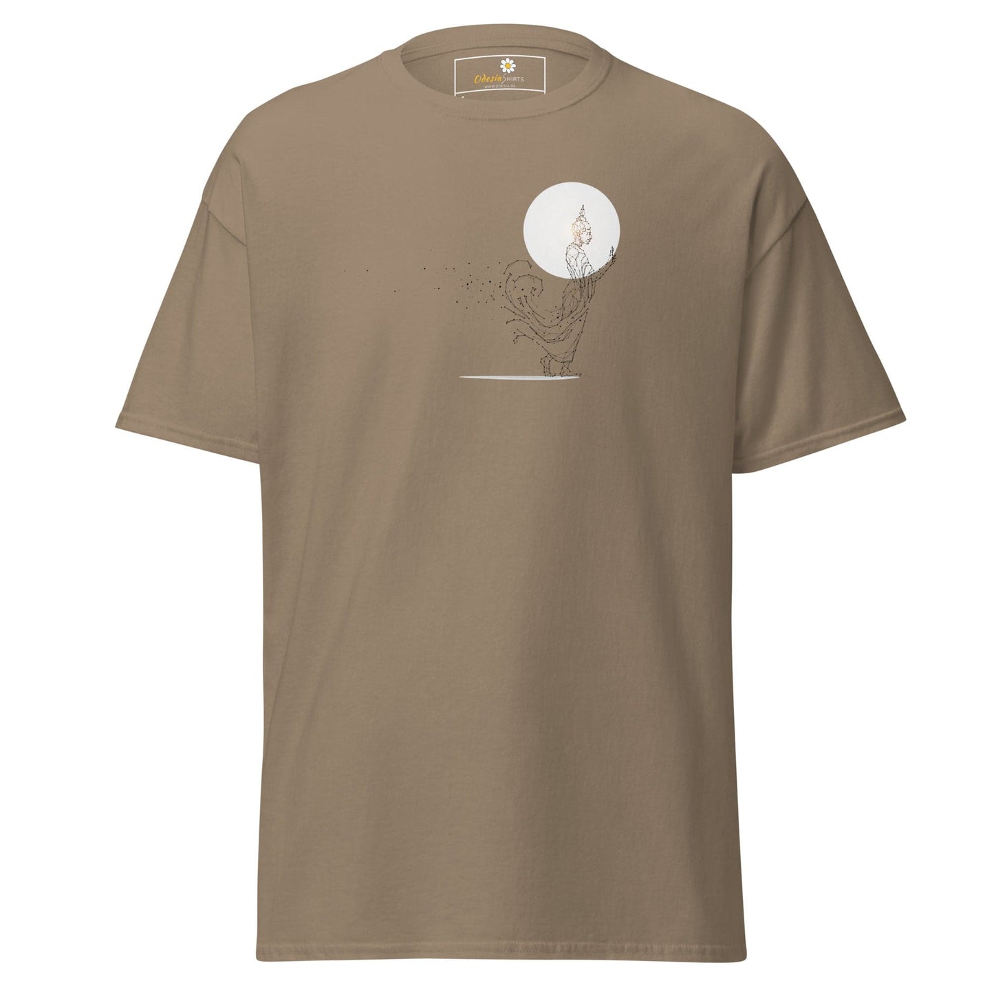 Unisex classic t-shirt - SPIRITUAL ZEN MASTER - REGULAR - Brown Savana / S