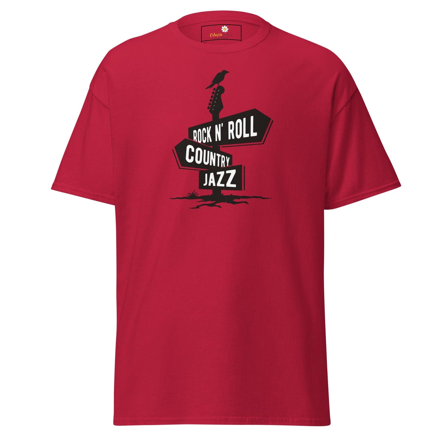 Unisex classic t-shirt - MUSIC DIRECTIONS - REGULAR - Cardinal / S