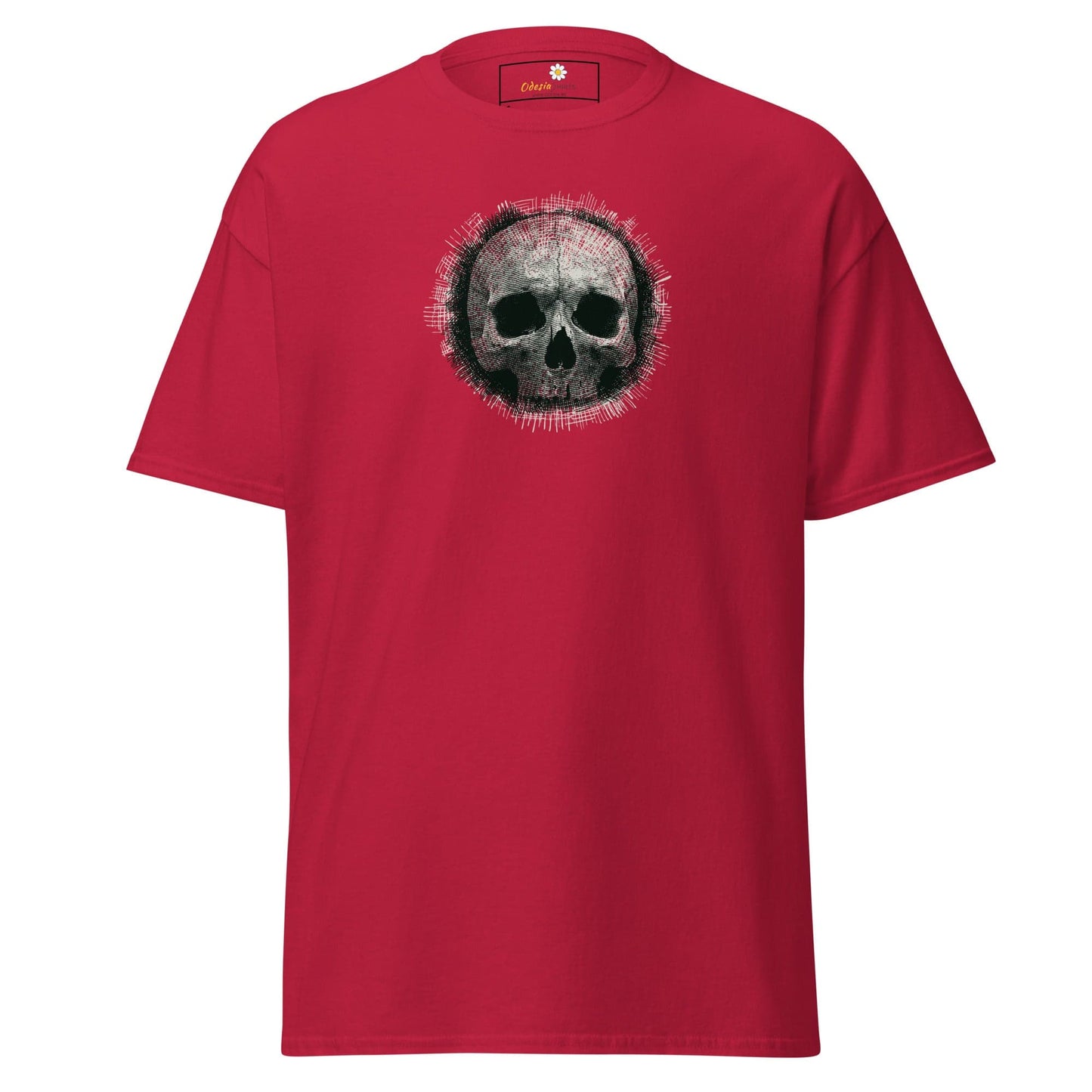 Unisex classic tee - SKULL - REGULAR - Cardinal / S