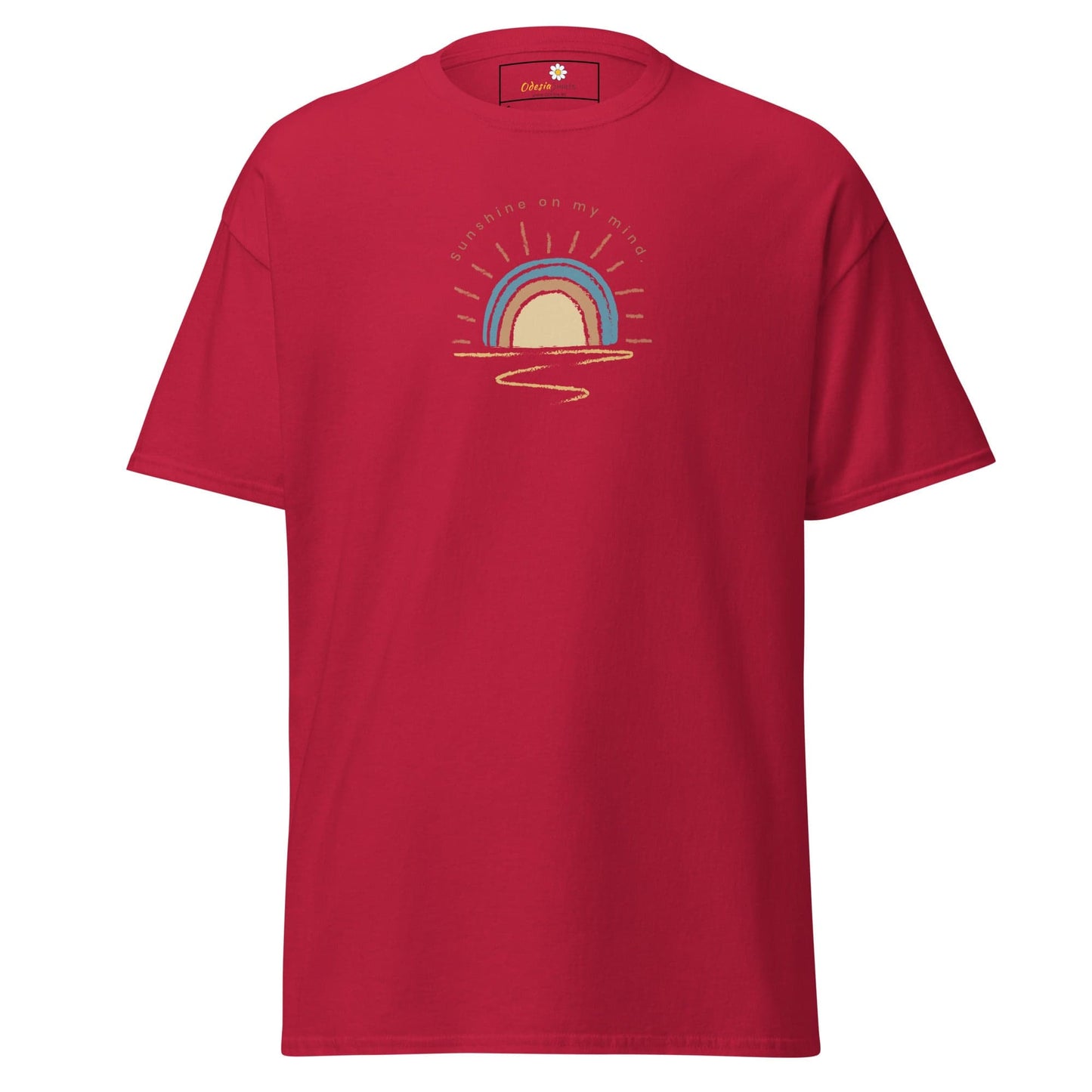 Unisex classic tee - SUMMER SUNSHINE ON MIND - REGULAR - Cardinal / S