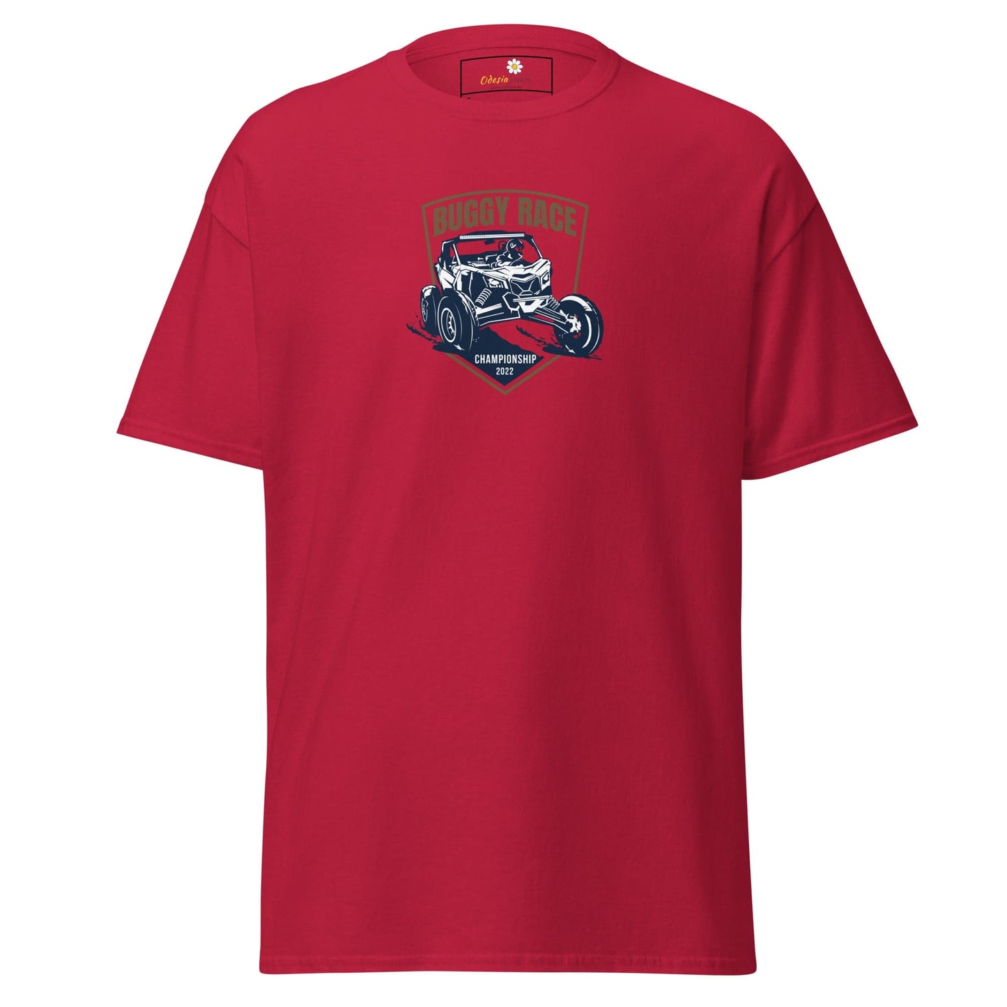 Unisex classic t-shirt - MOTOR BUGGY RACE - REGULAR - Cardinal / S