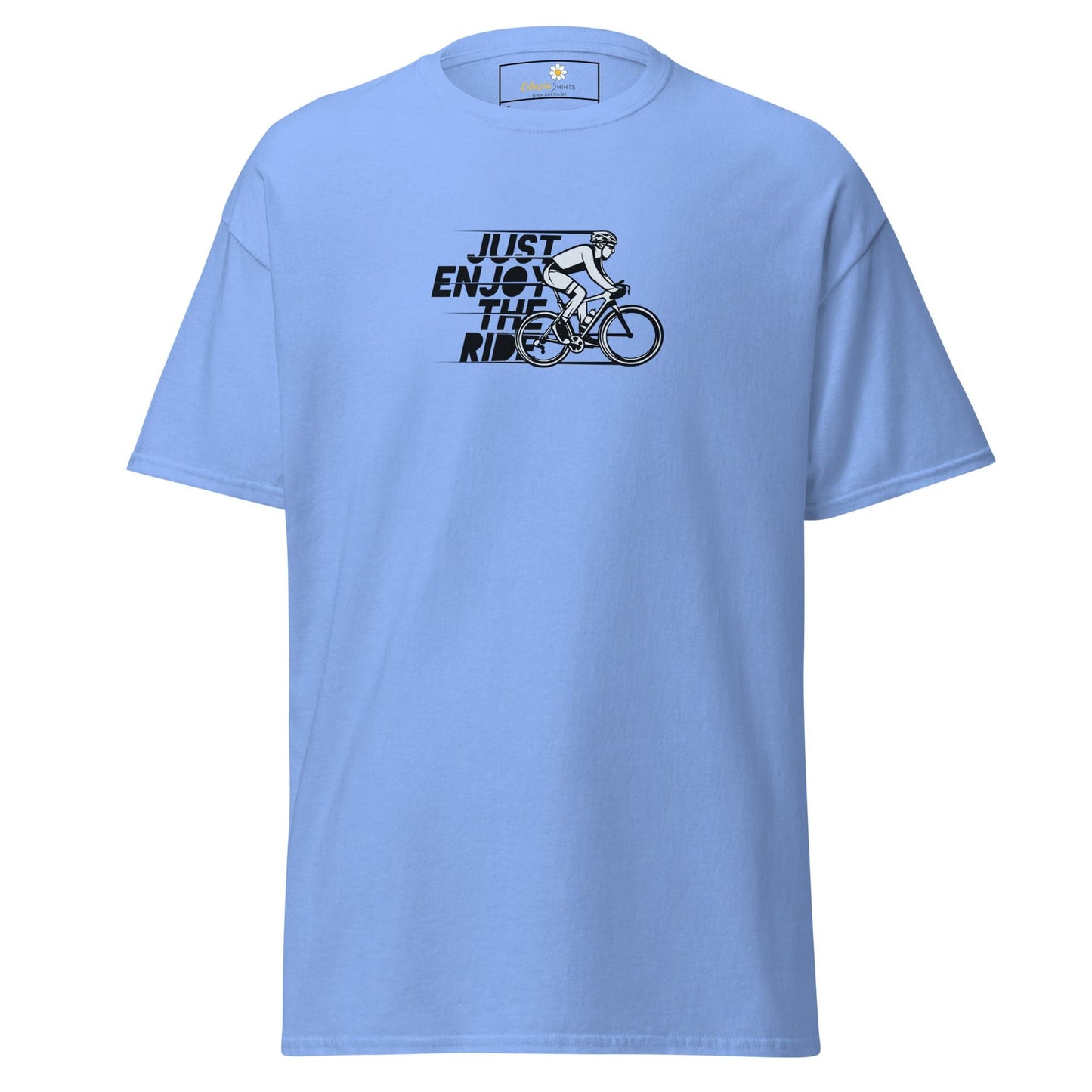 Unisex classic tee - SPORT ENJOY THE RIDE - REGULAR - Carolina Blue / S