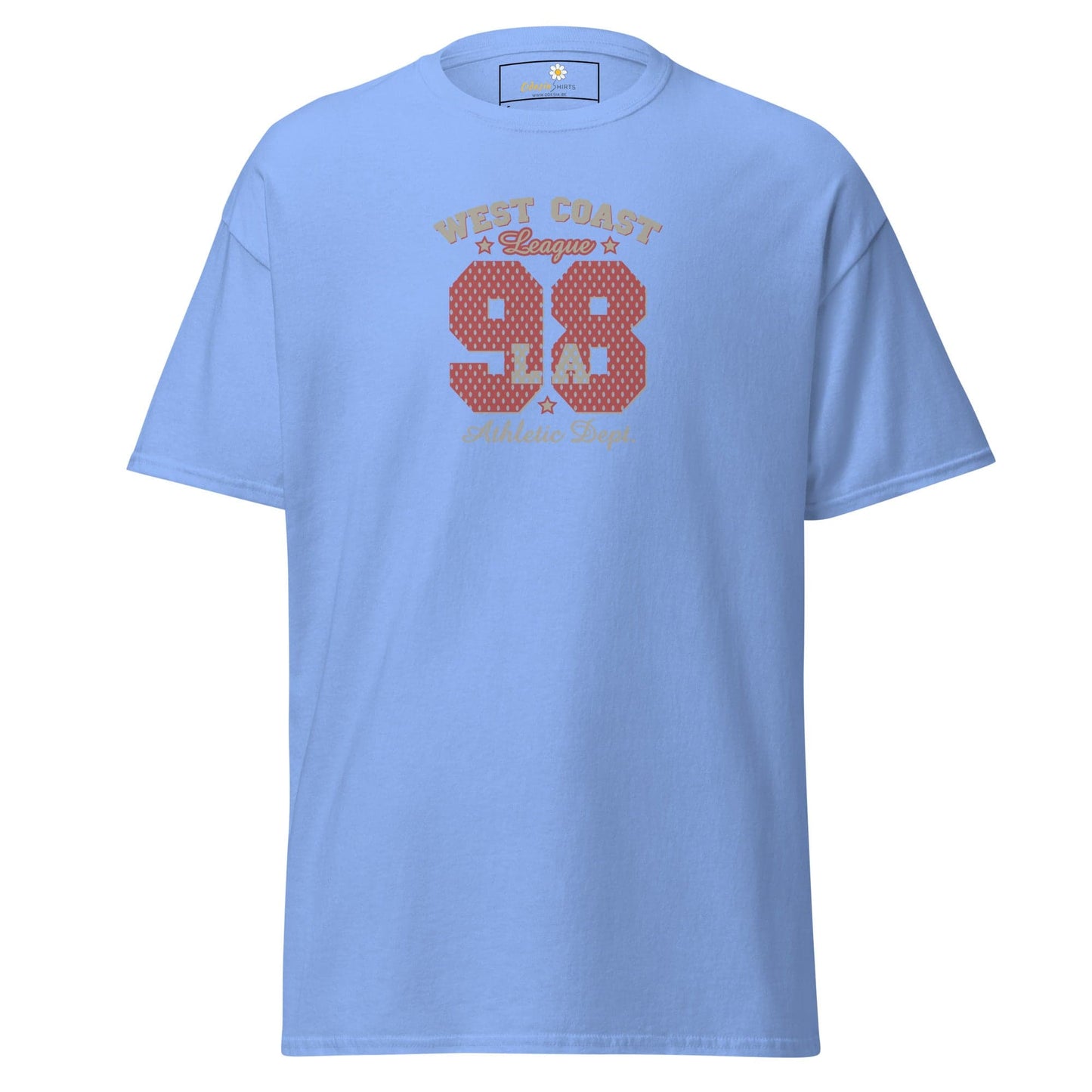 Unisex classic t-shirt - SPORT WEST COAST 98 - REGULAR - Carolina Blue / S