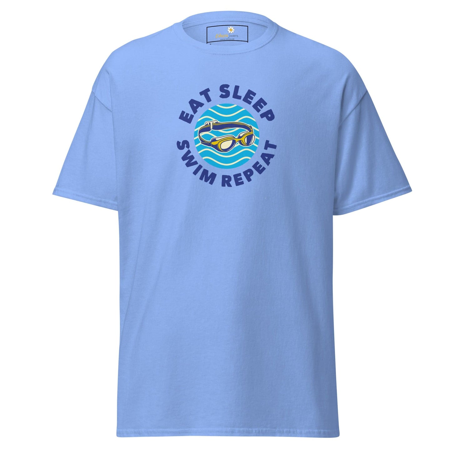 Unisex classic t-shirt - SPORT EAT SWIM SLEEP - REGULAR - Carolina Blue / S