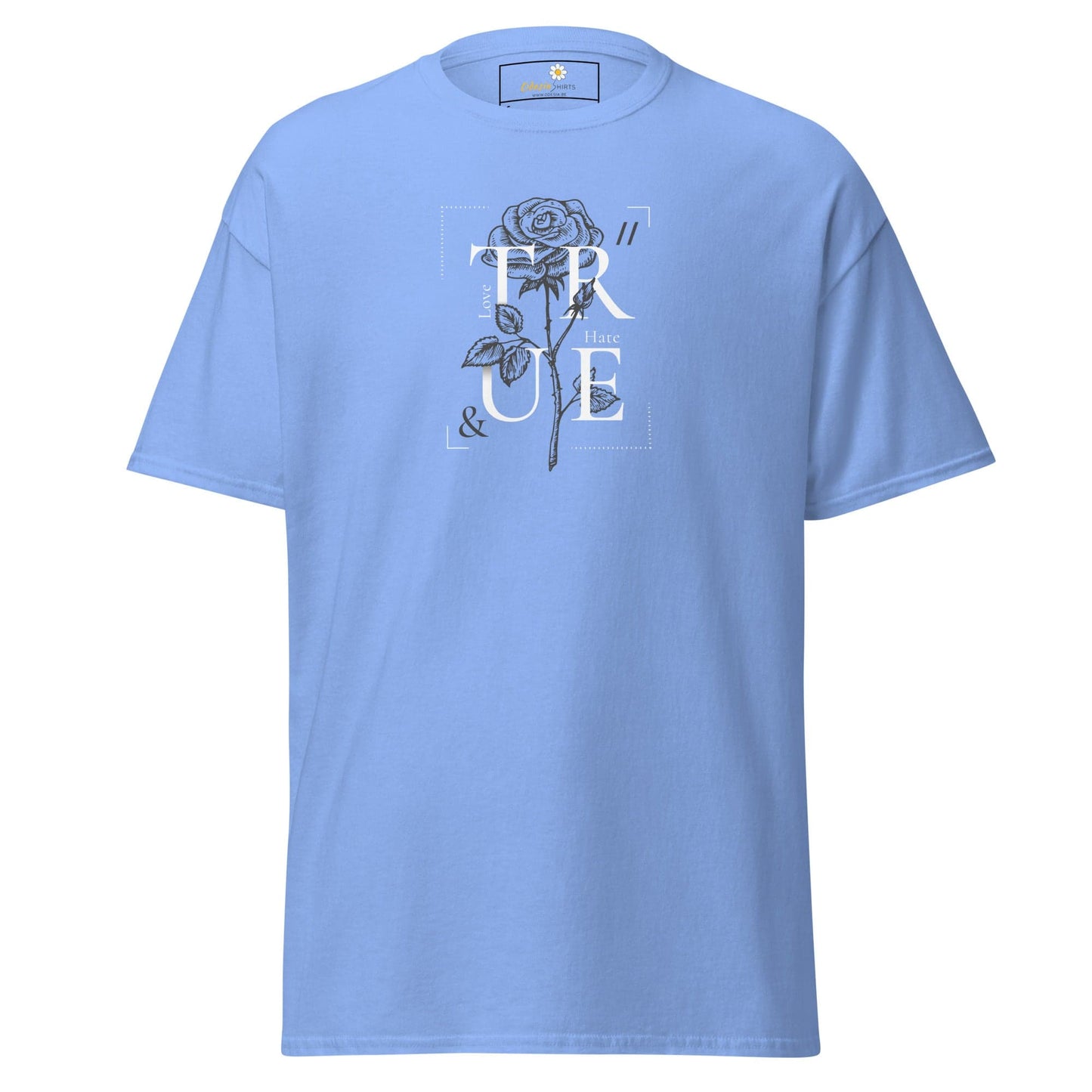 Unisex classic t-shirt - MISC TRUE ROSE - REGULAR - Carolina Blue / S