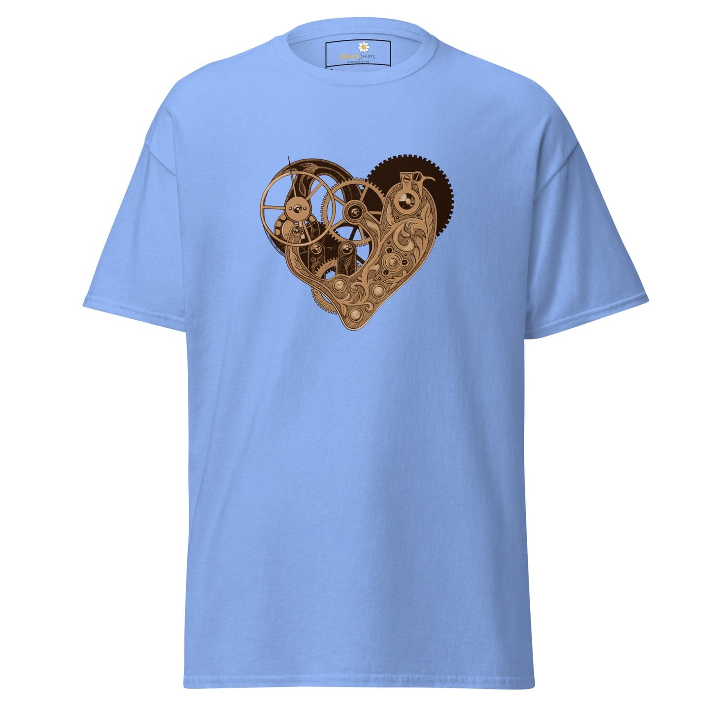 Unisex classic tee - ABSTRACT HEART - REGULAR - Carolina Blue / S