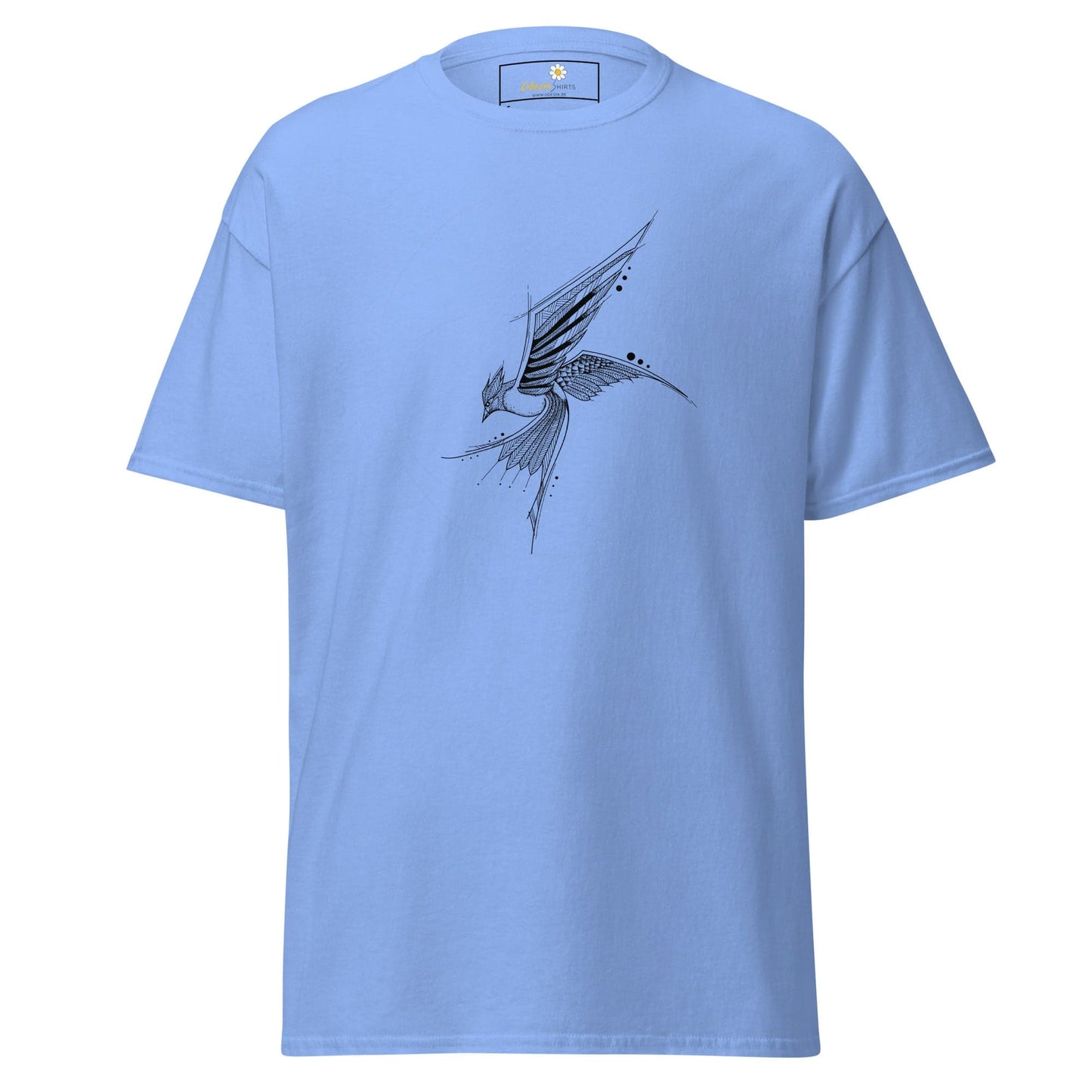Unisex classic tee - ANIMALS BIRD - REGULAR - Carolina Blue / S