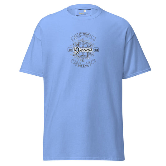 Unisex classic tee - MISC DREAMS SET SAIL - REGULAR - Carolina Blue / S