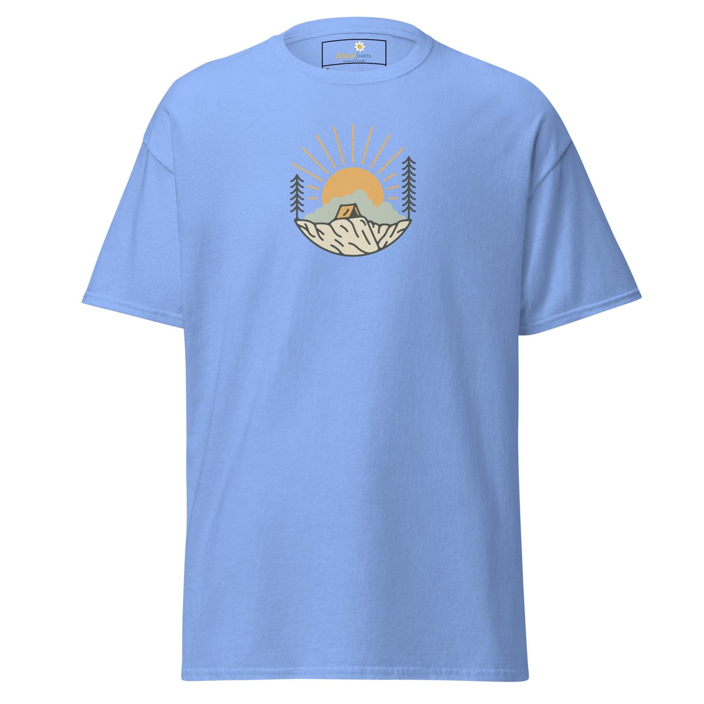 Unisex classic tee - MISC SUNNY CIRCLE - REGULAR - Carolina Blue / S