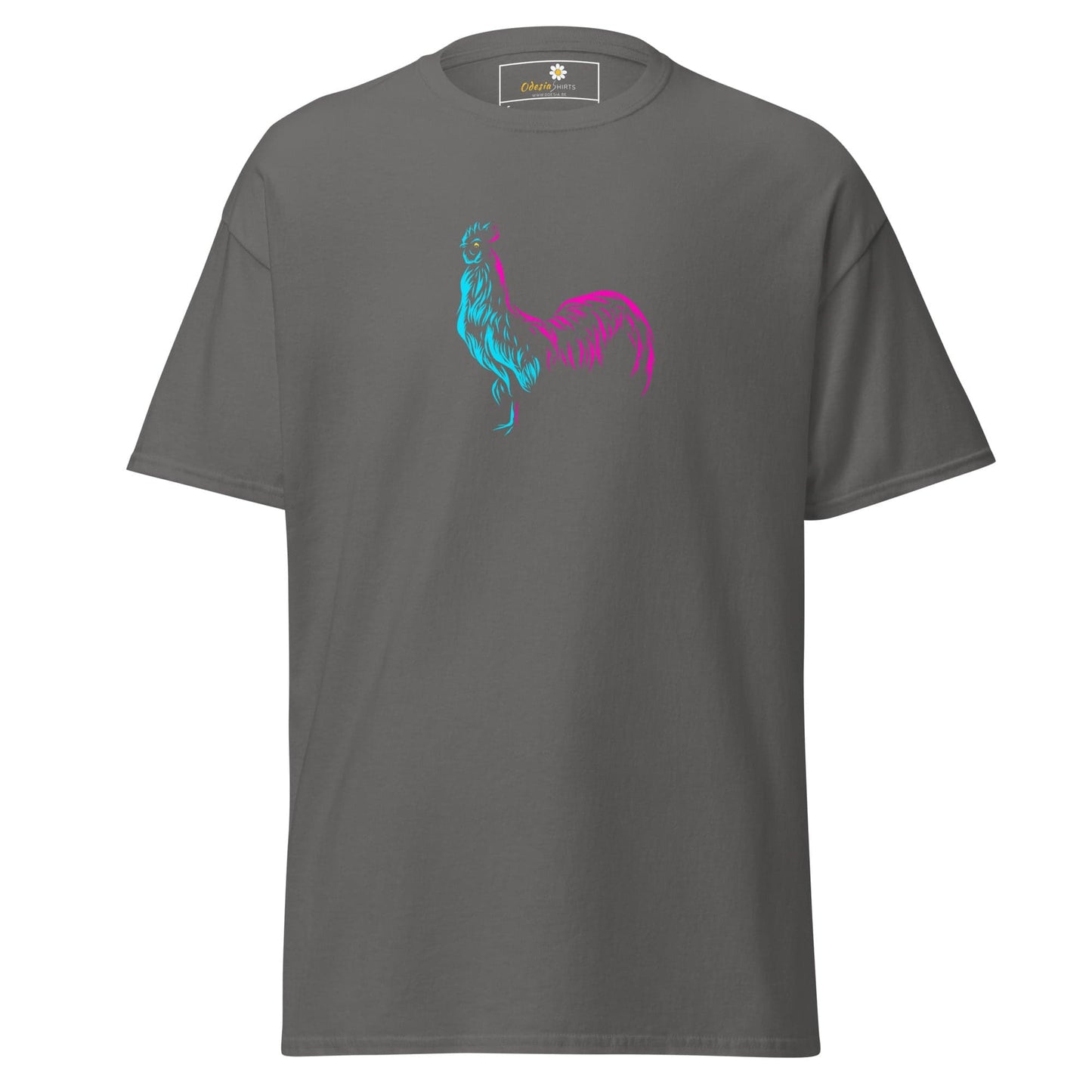 Unisex classic tee - ANIMALS COQ - REGULAR - Charcoal / S