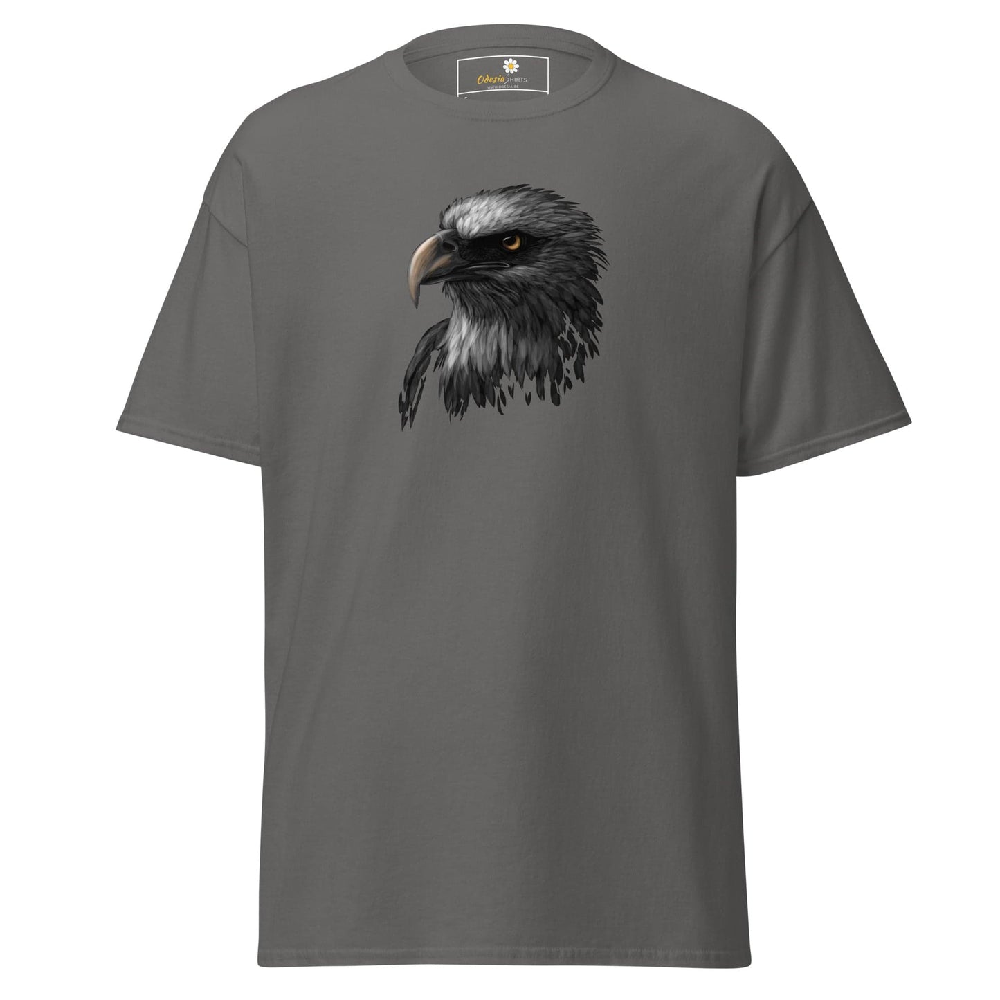 Unisex classic t-shirt - WILD LIFE EAGLE - REGULAR - Charcoal / S